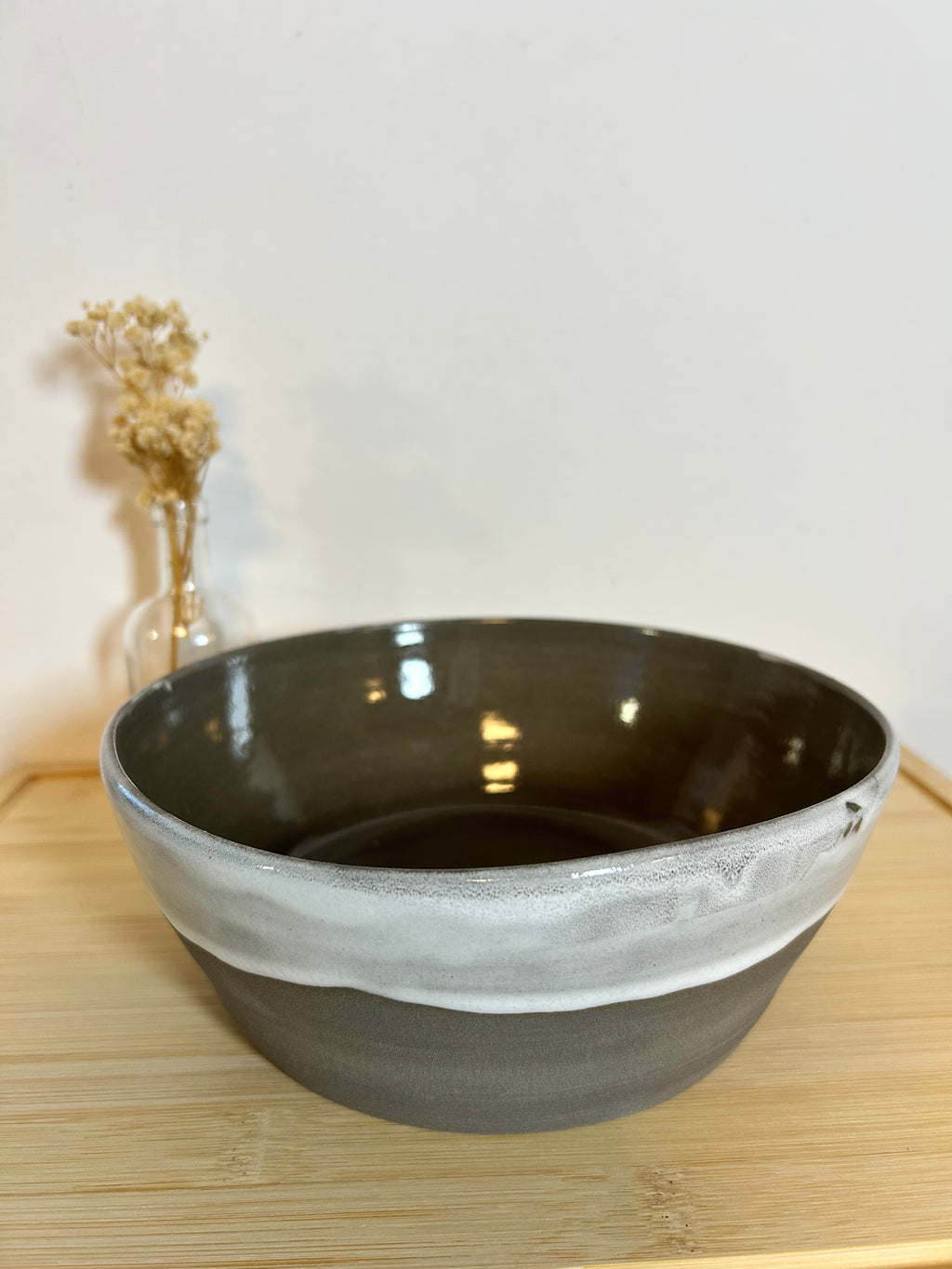 Salatschale Steinzeug