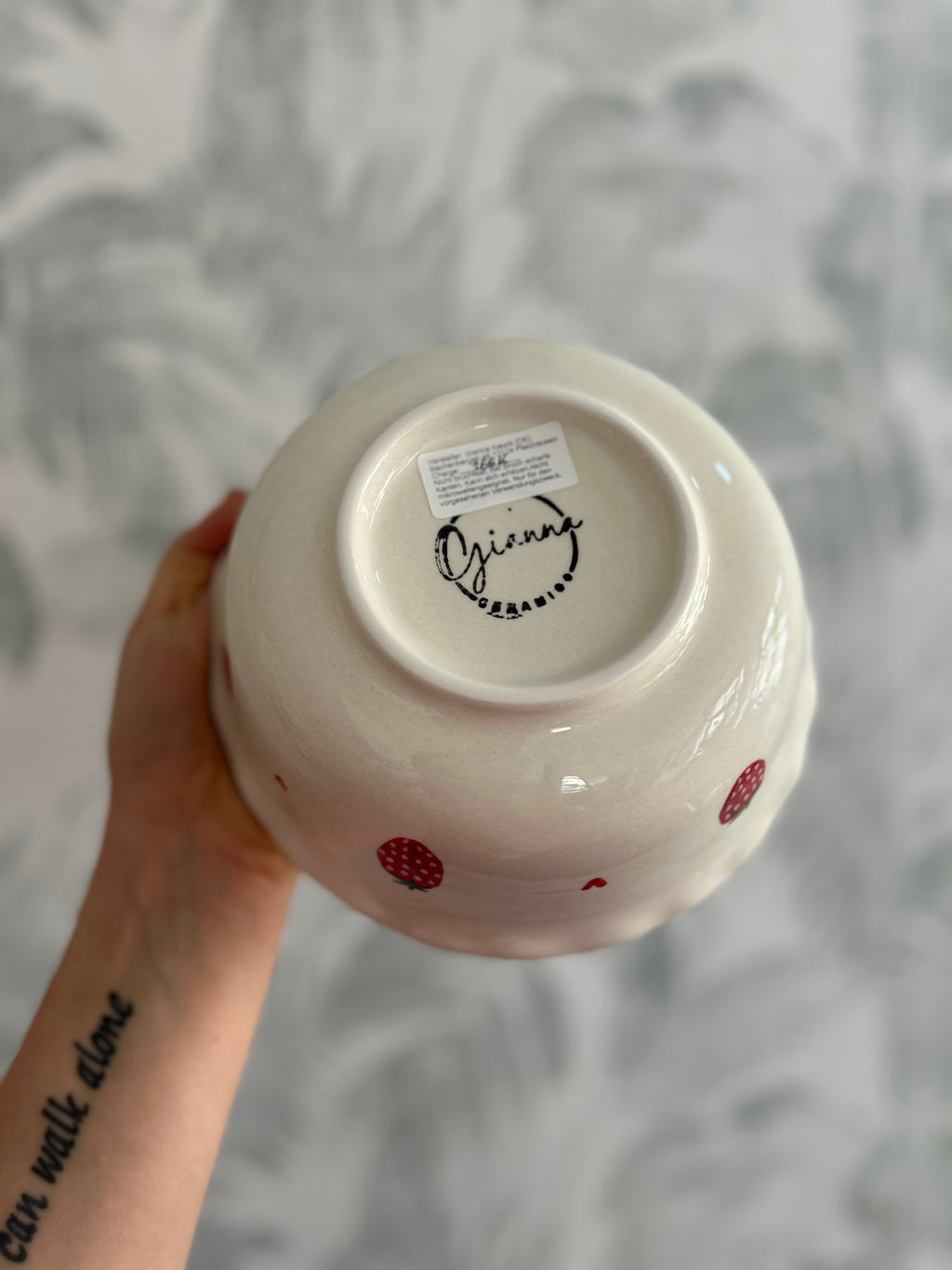 Gianna Ceramics Erdbeerschale M
