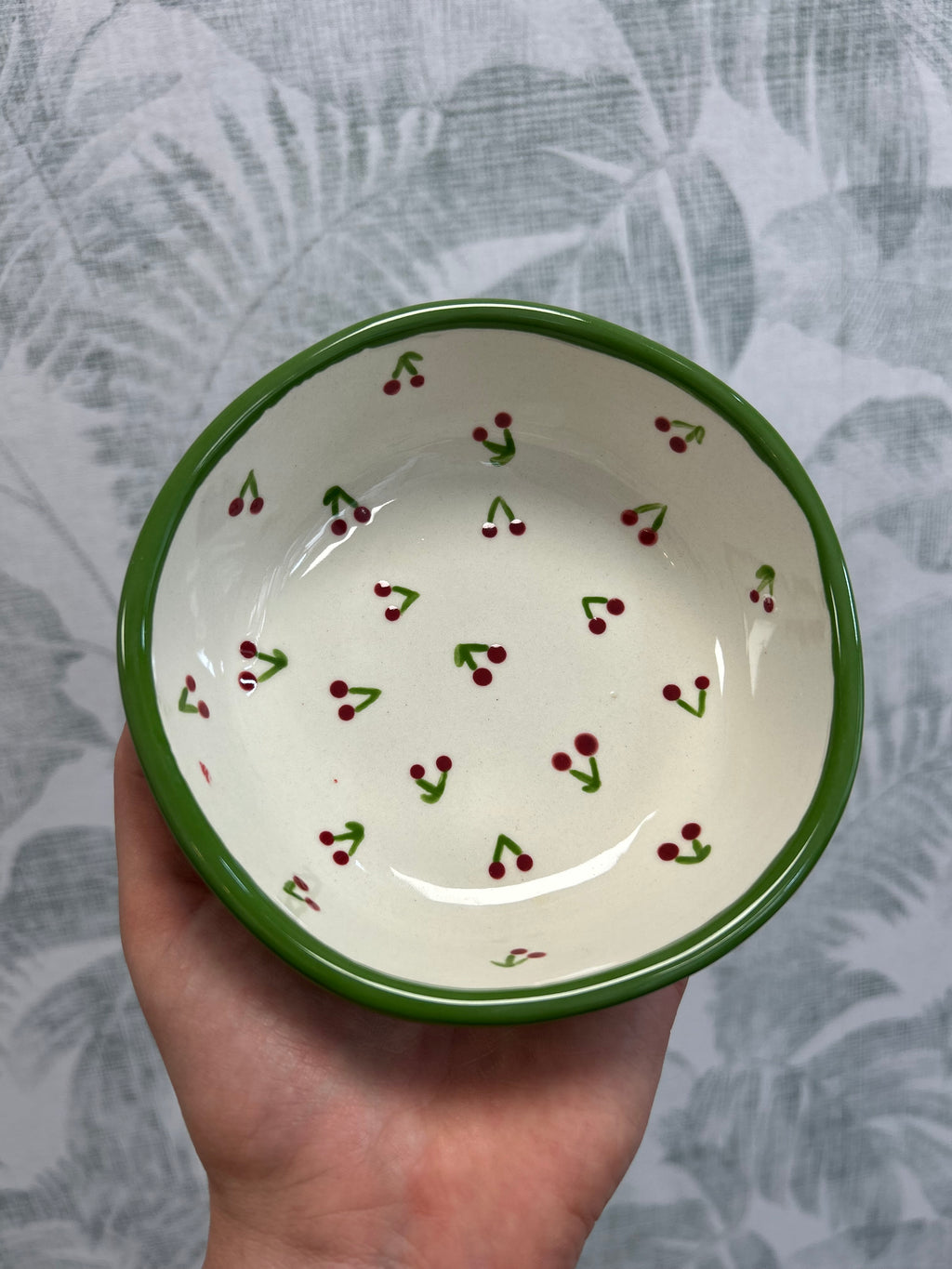 Gianna Ceramics Mini Schälchen Kirschen Streifen