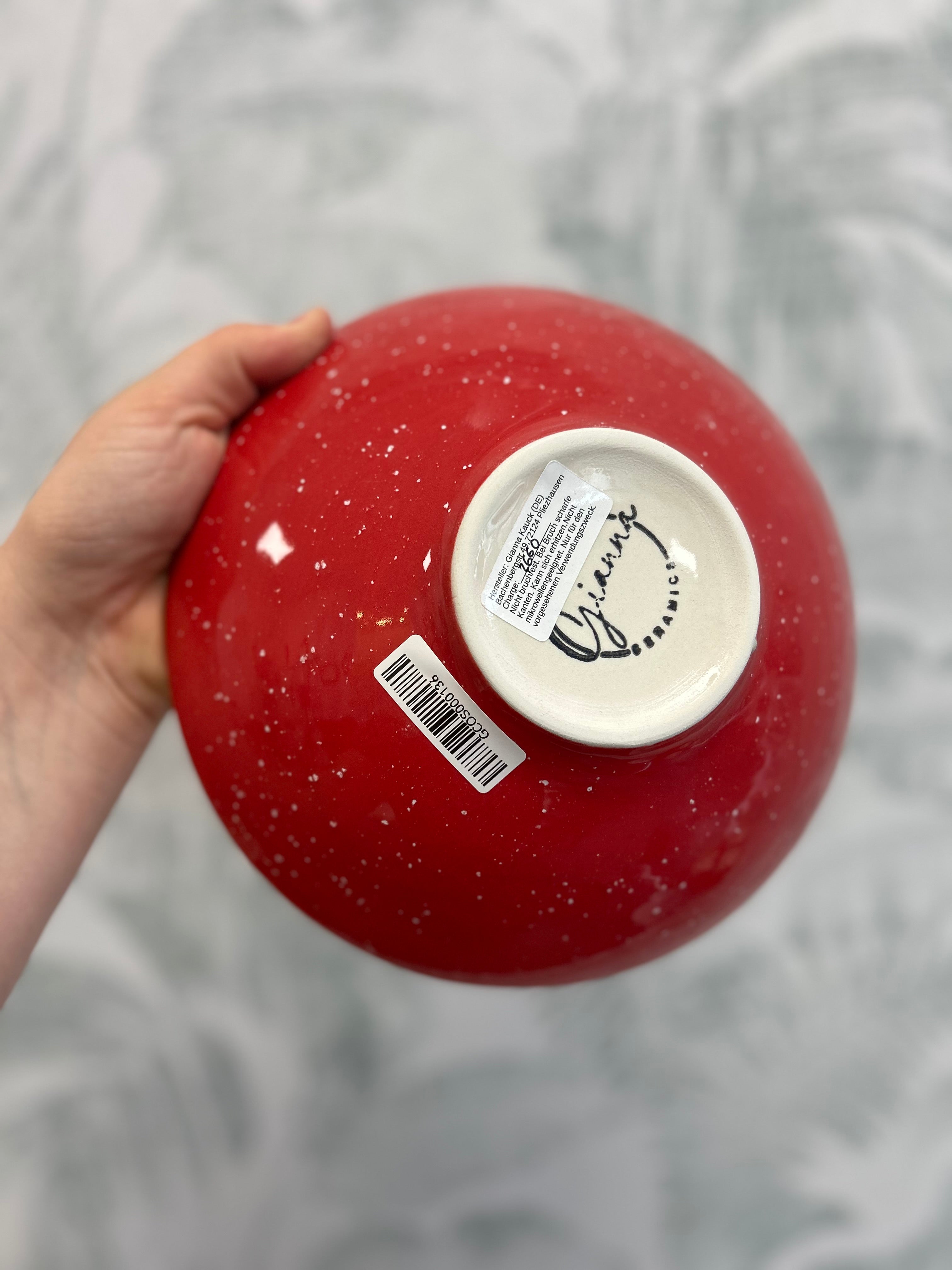 Gianna Ceramics Bowl Erdbeeren