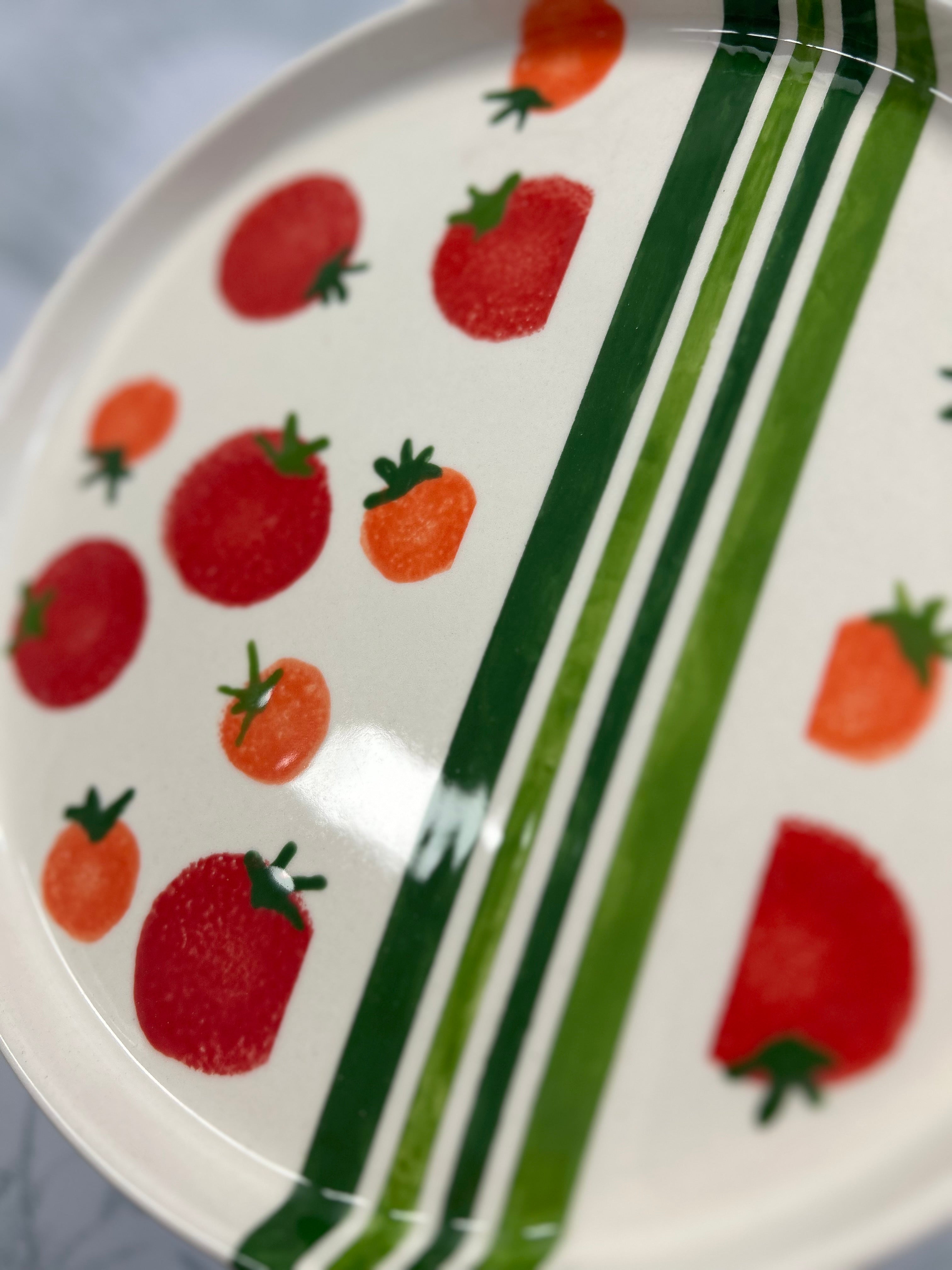 Gianna Ceramics Teller Tomaten