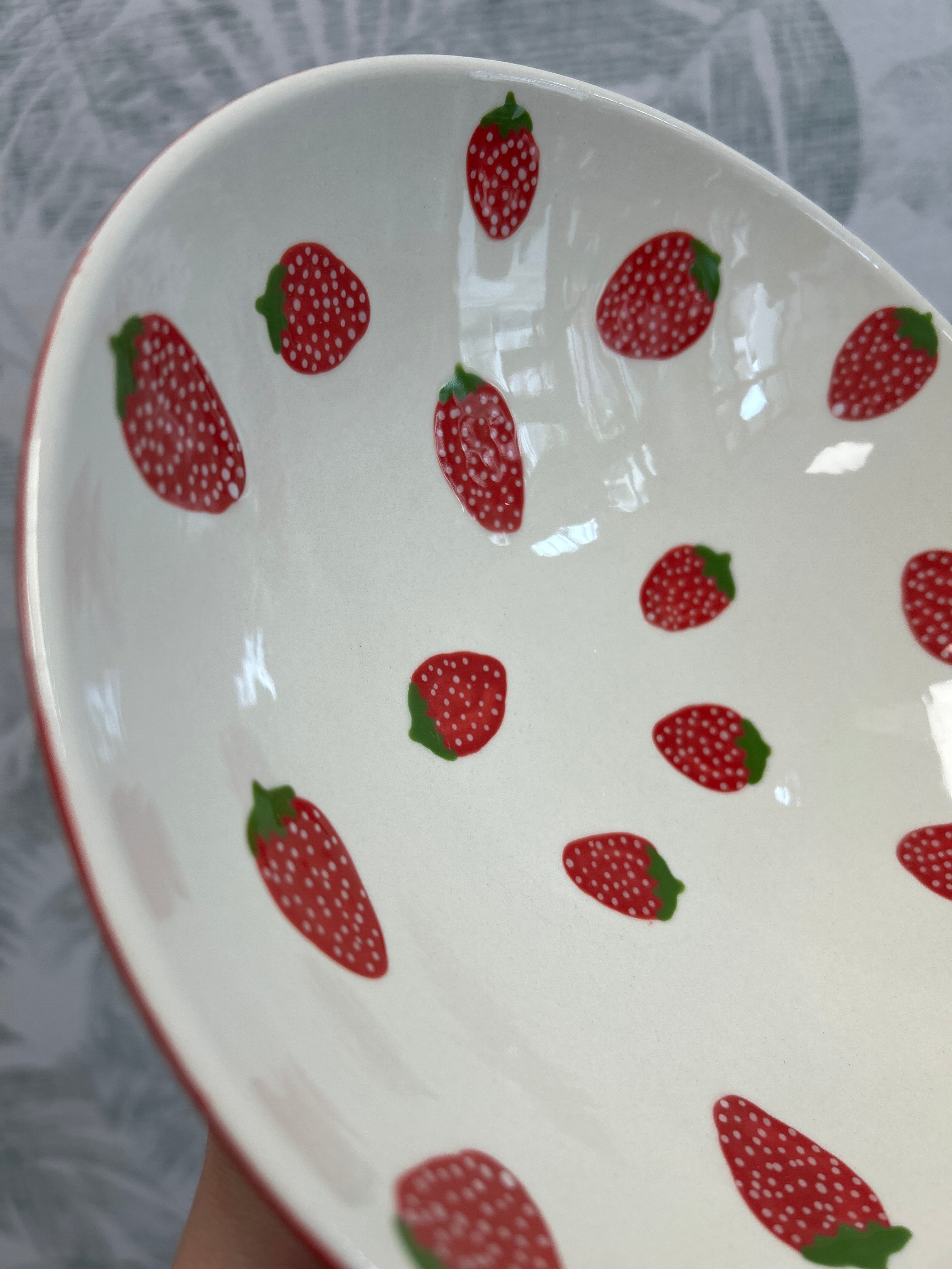 Gianna Ceramics Bowl Erdbeeren