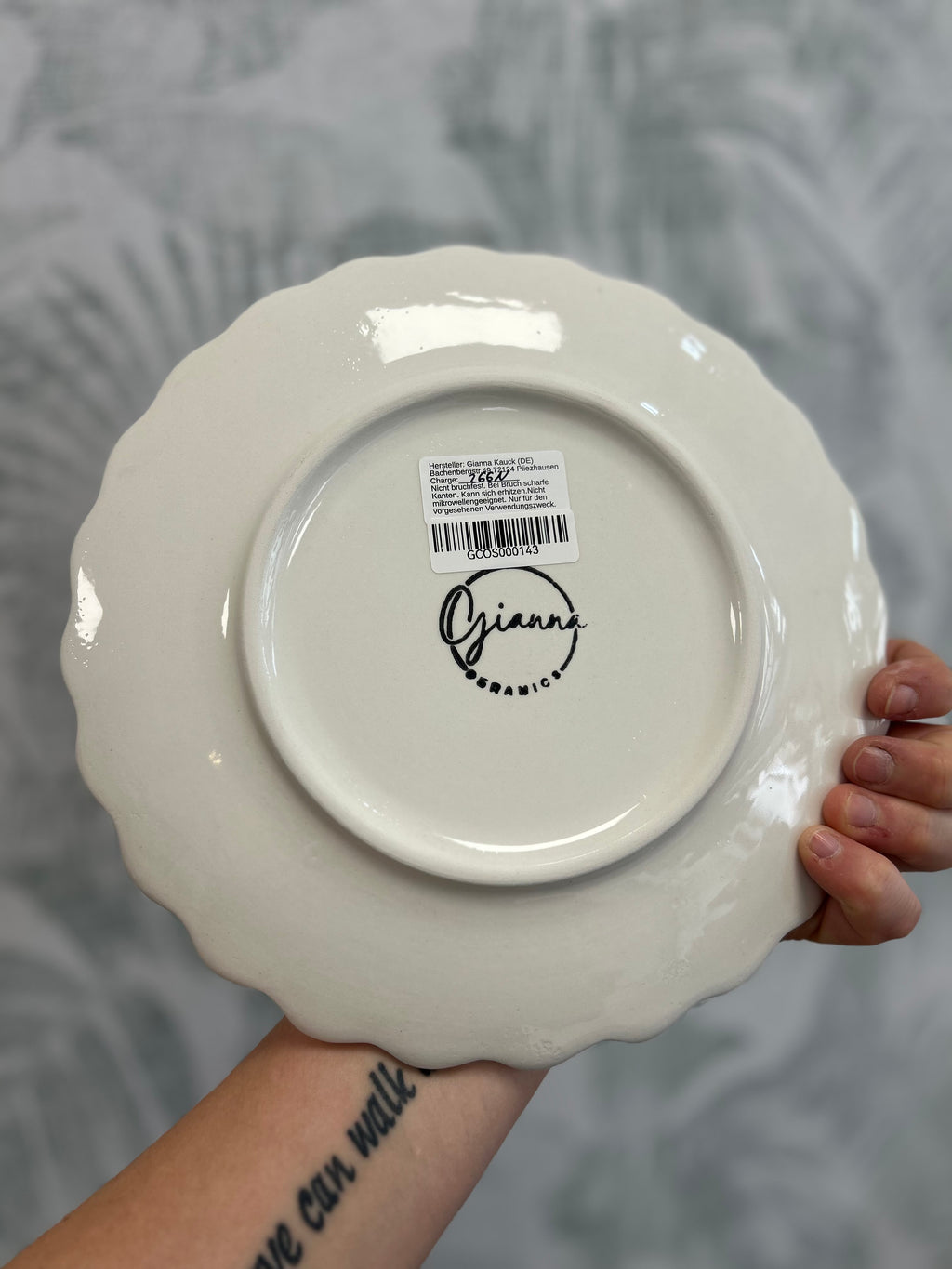 Gianna Ceramics Teller Erdbeeren
