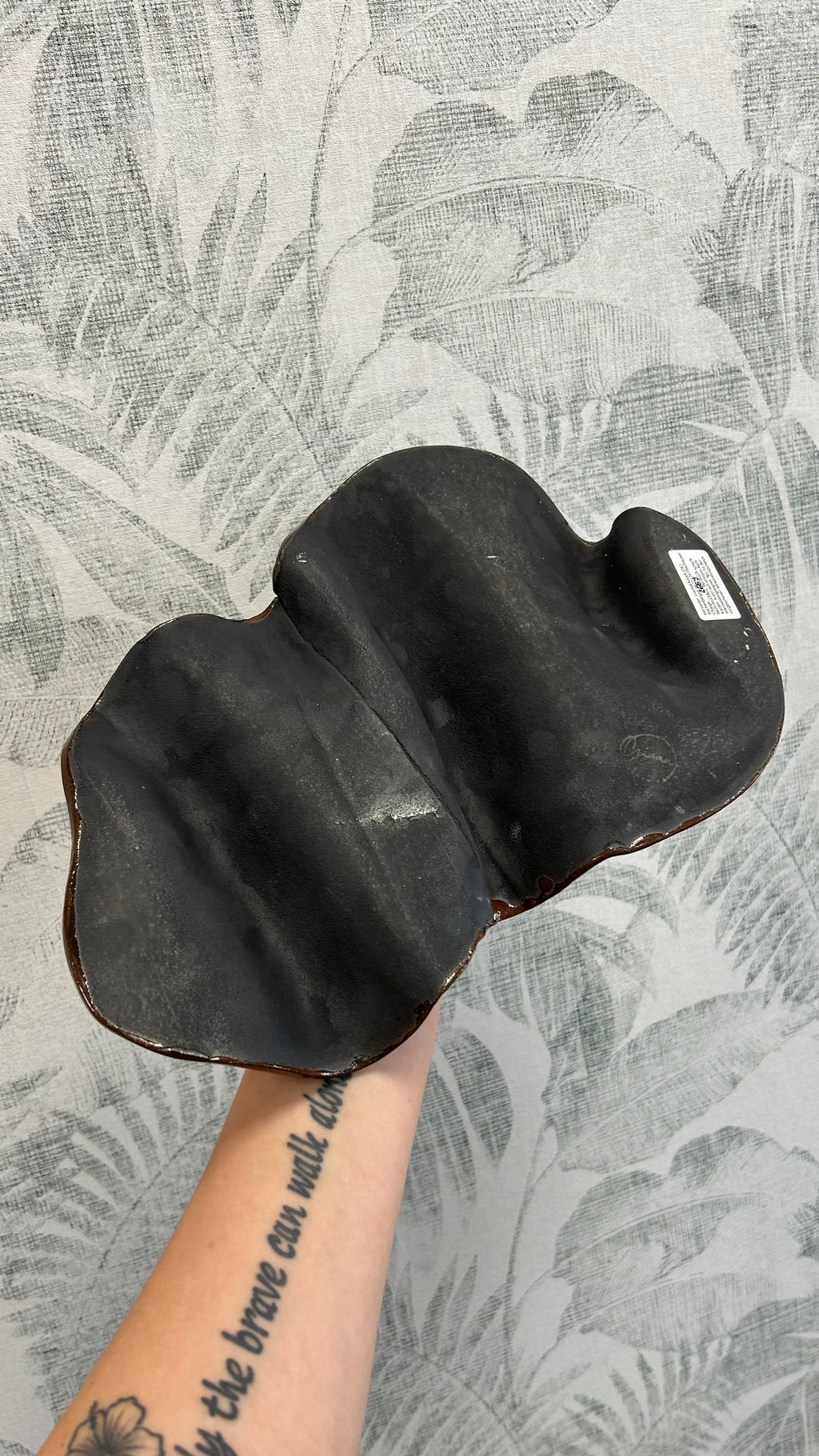 Gianna Ceramics handgemachte Vesperplatte 1