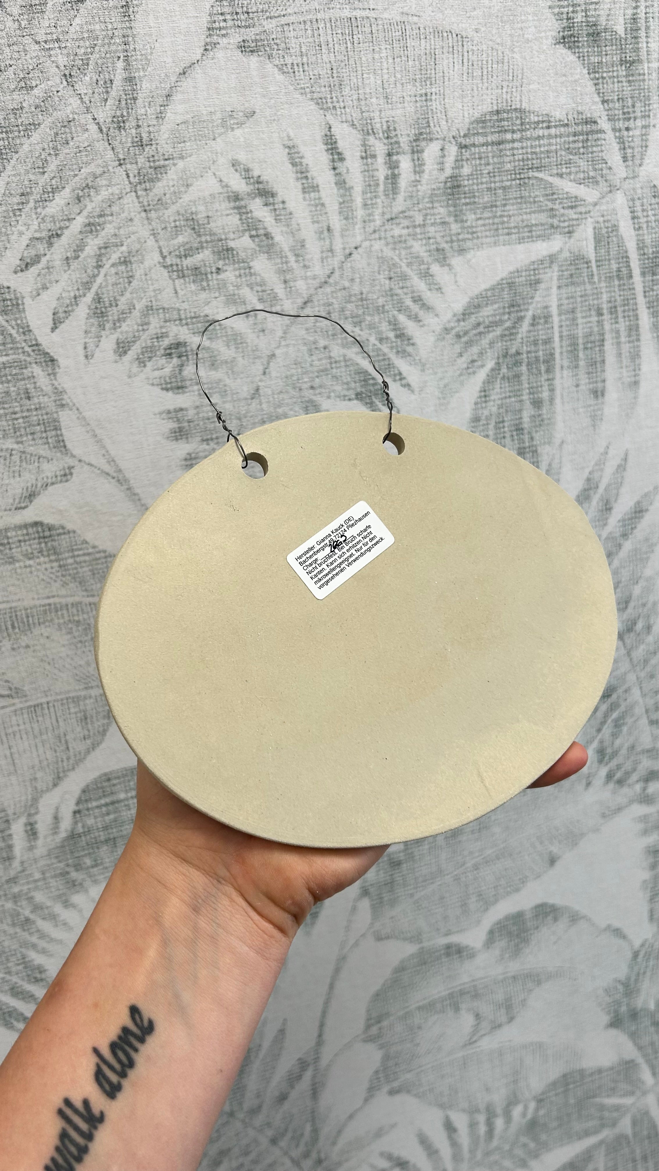 Gianna Ceramics handgemachtes Gartenschild Hummeln bummeln