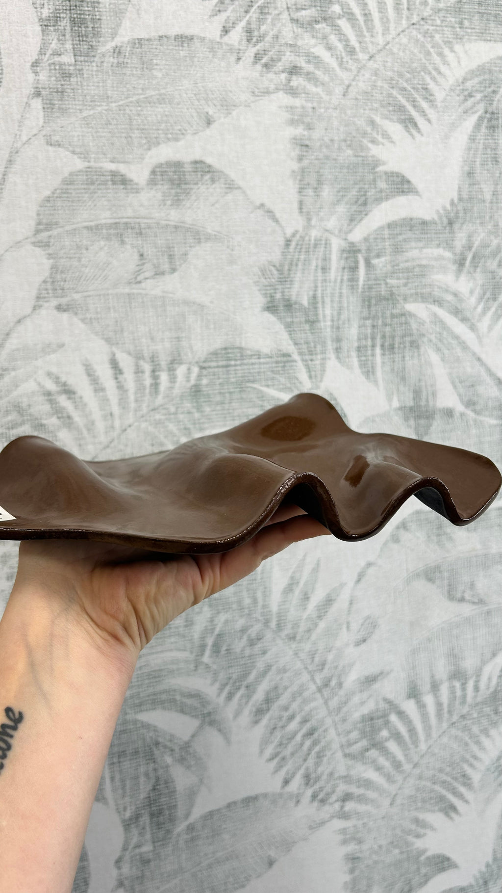 Gianna Ceramics handgemachte Vesperplatte 3