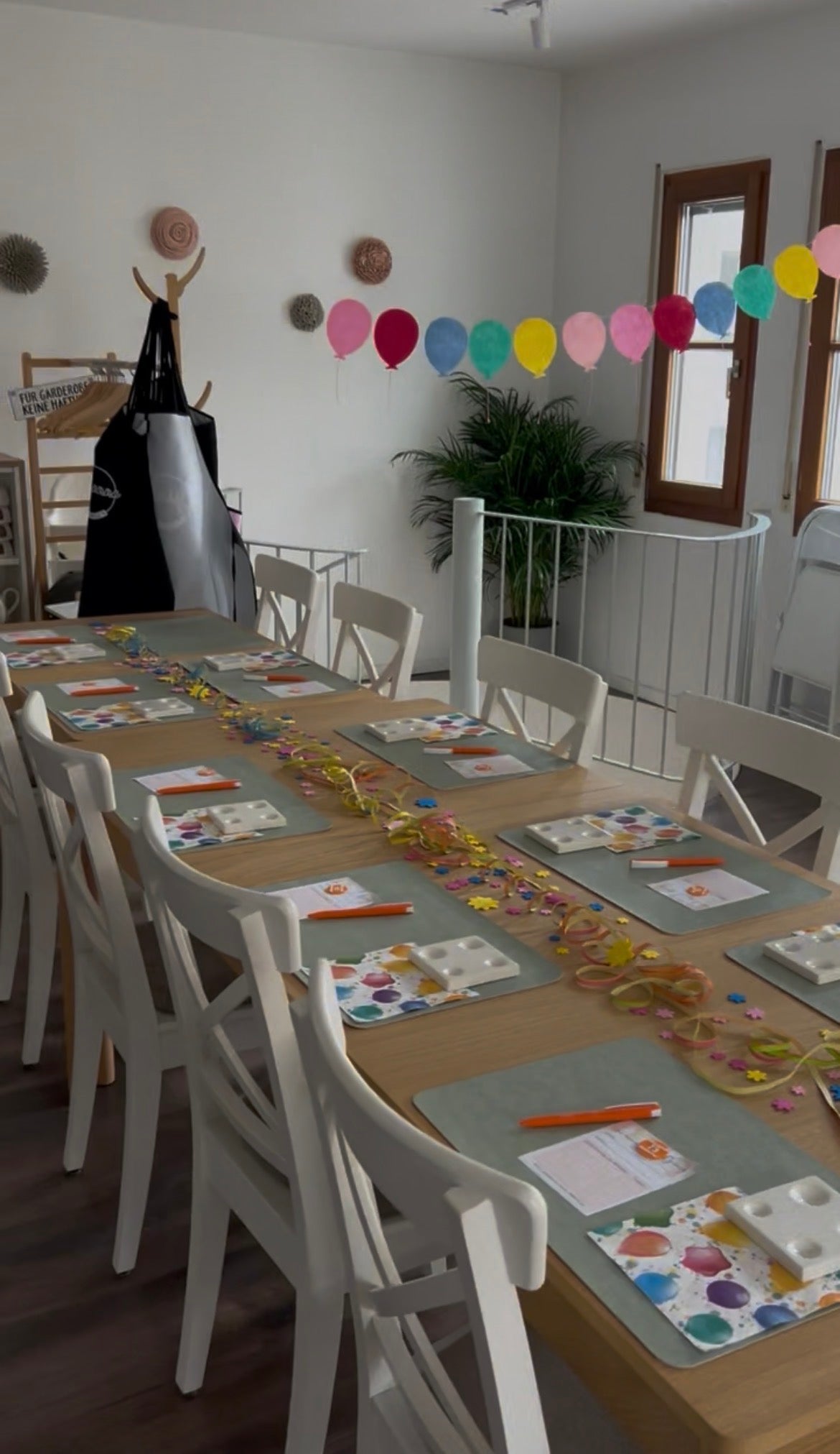 Kindergeburtstag Keramik bemalen