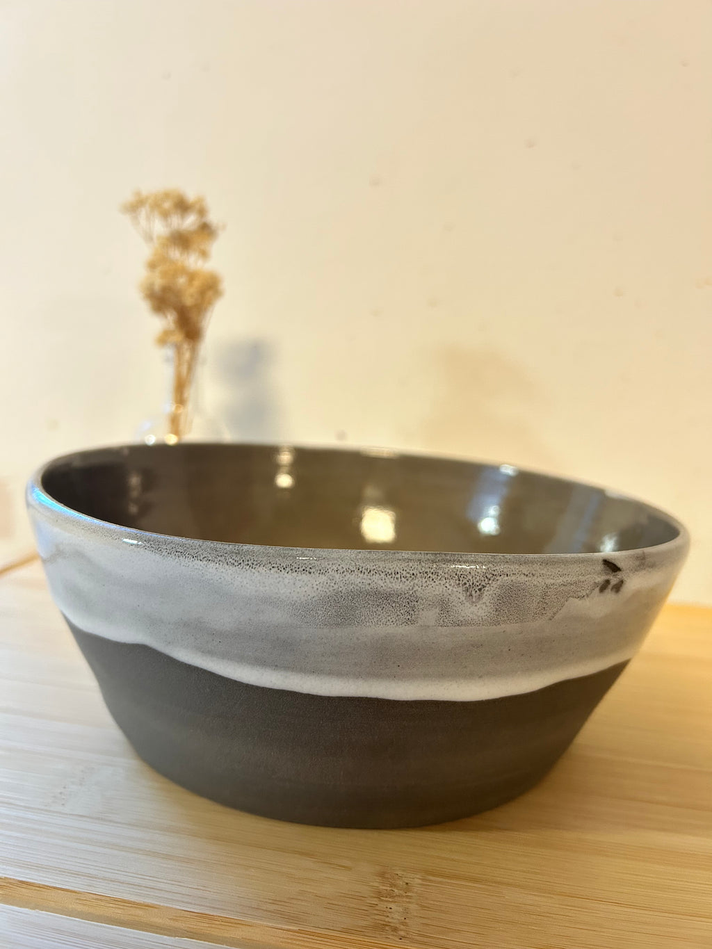 Salatschale Steinzeug