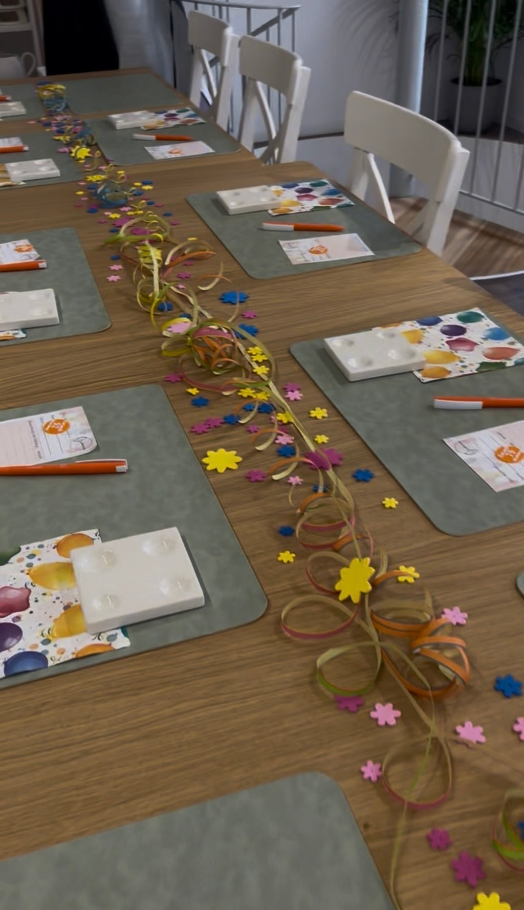 Kindergeburtstag Keramik bemalen