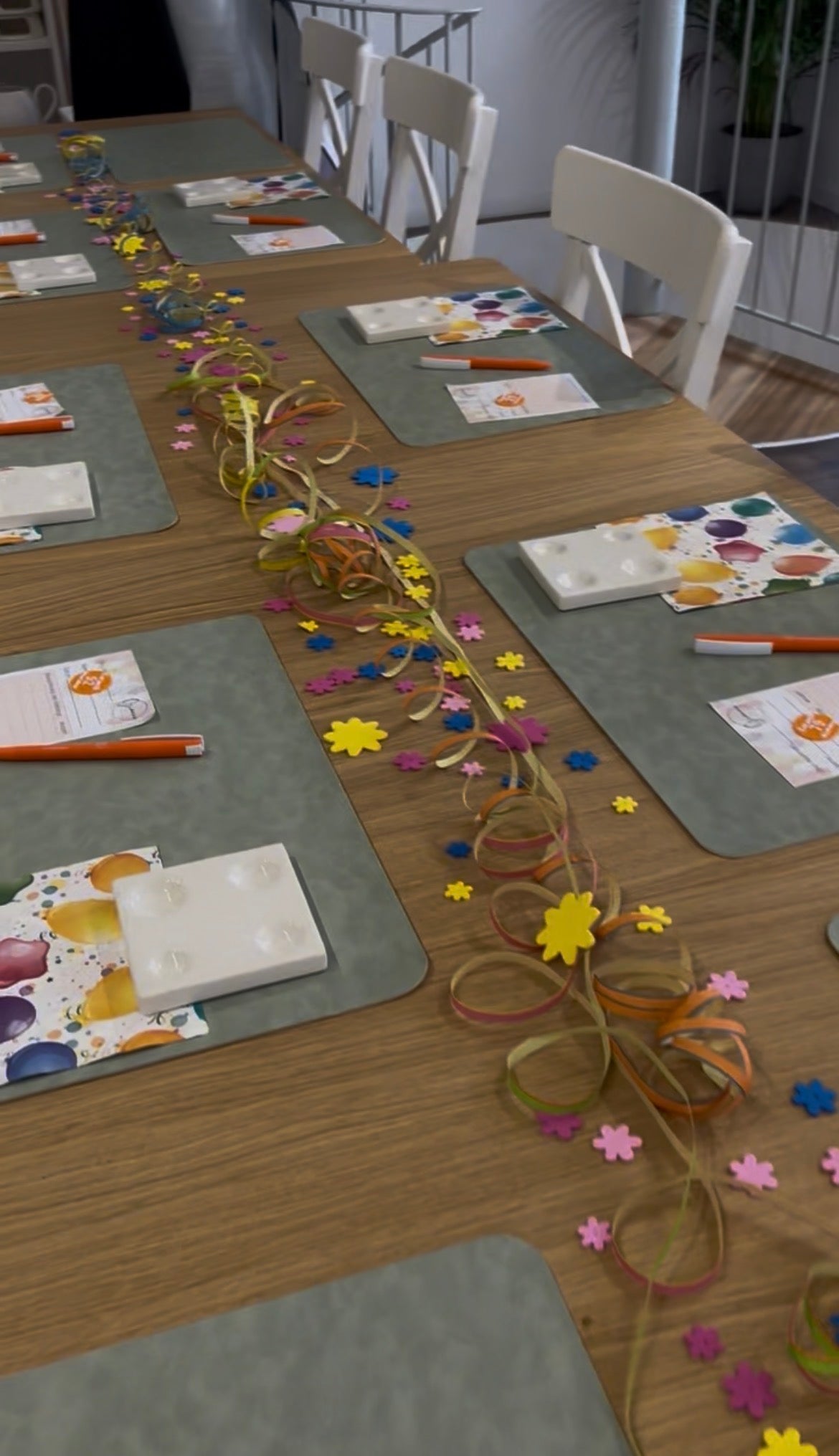 Kindergeburtstag Keramik bemalen