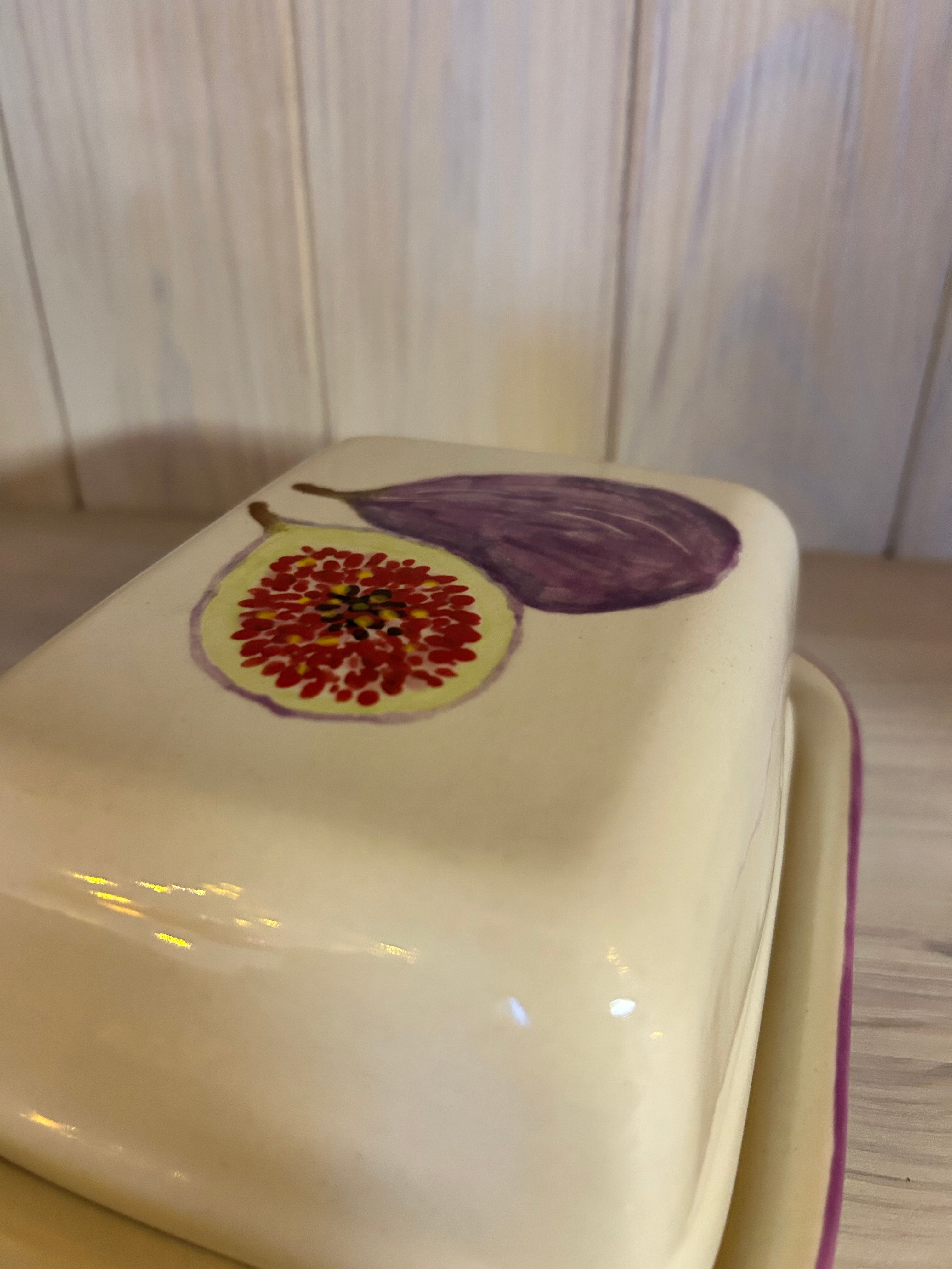 Butterschale Feigen - auf Bestellung gefertigt