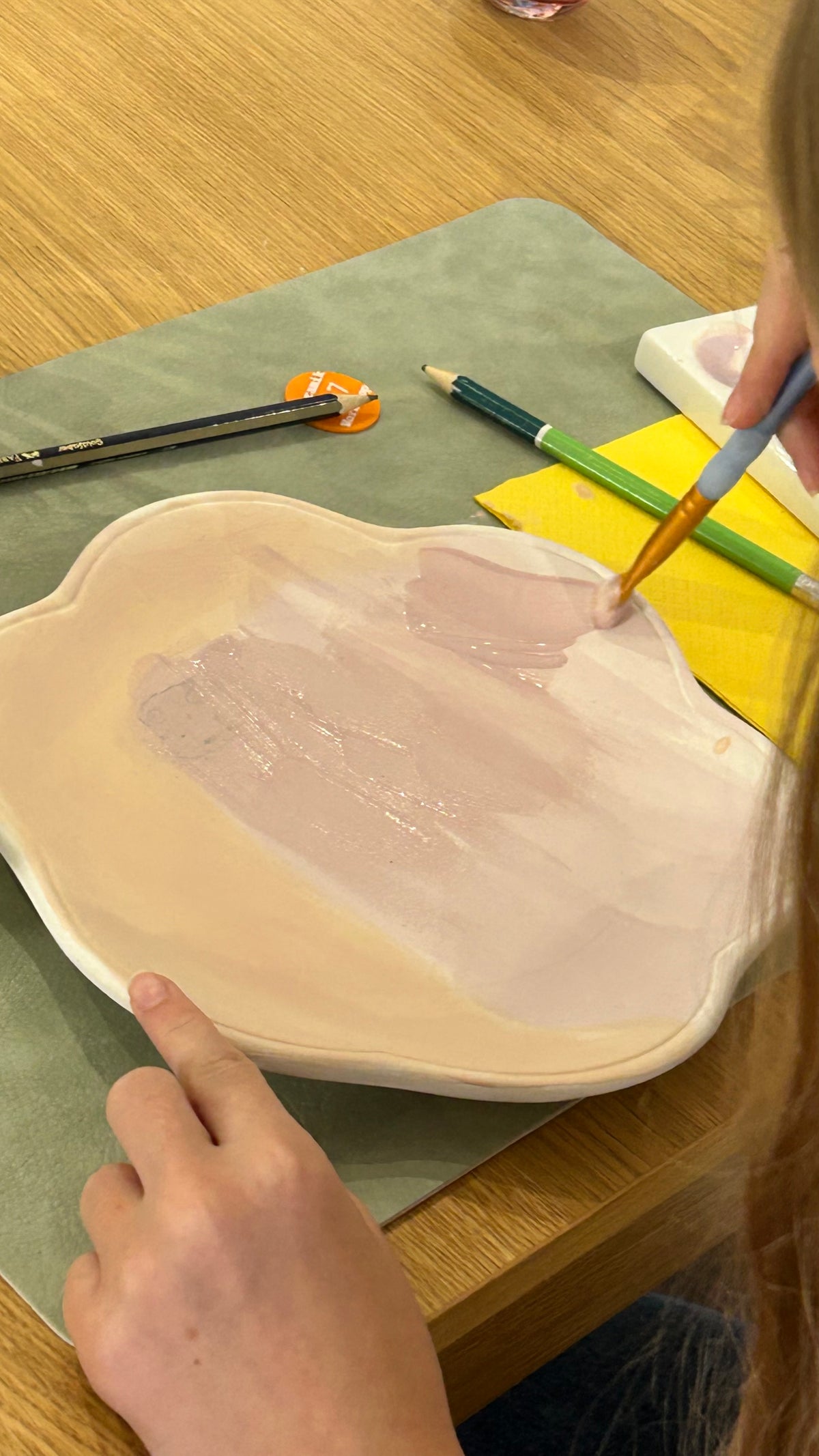Winterferien Keramik bemalen für Kids