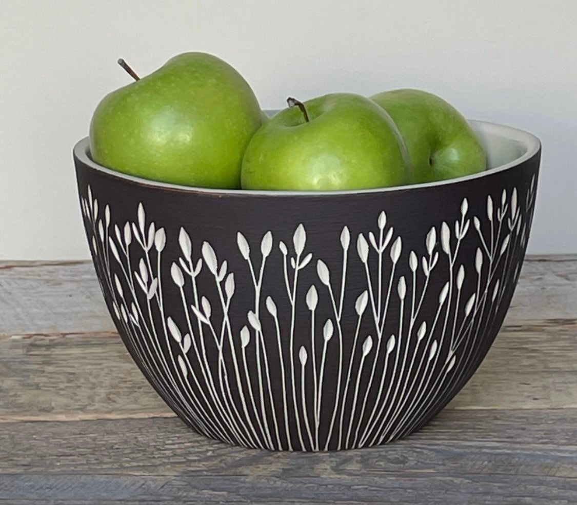 08.05. Sgraffito Schale töpfern