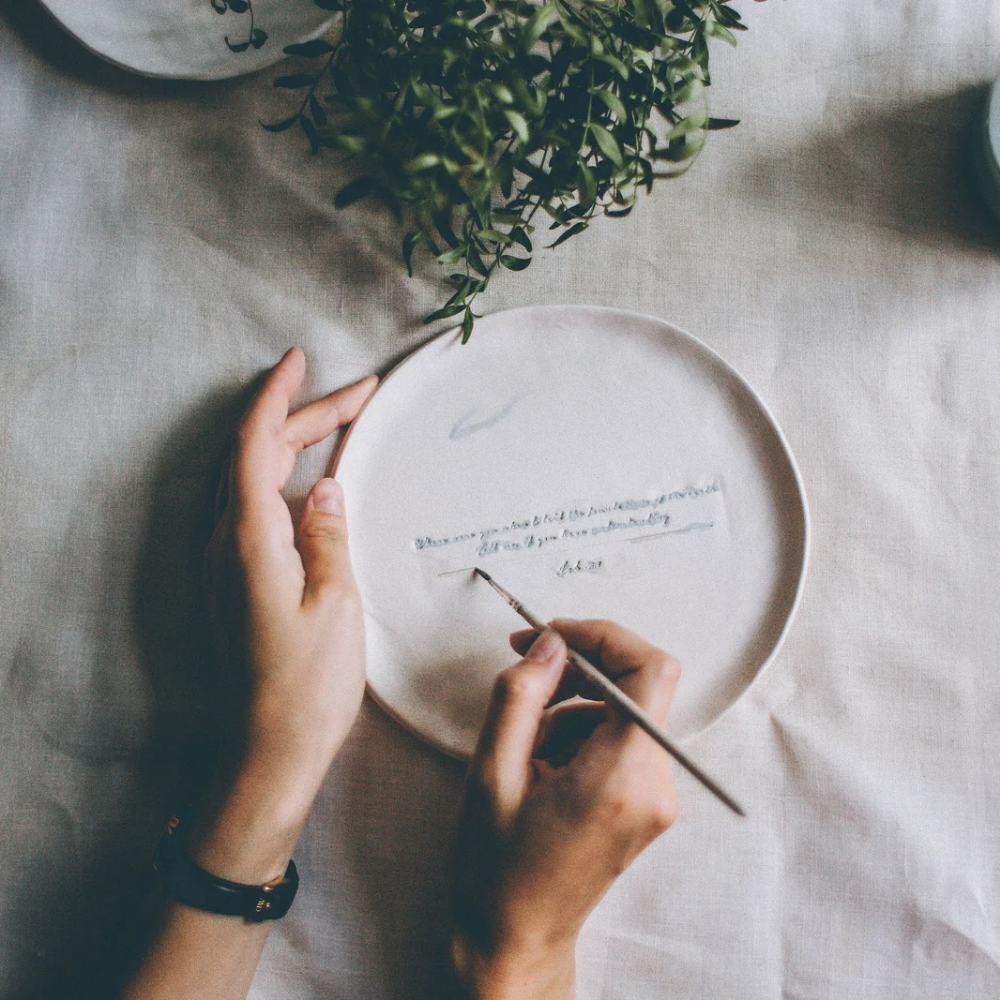 07.02. Keramik bemalen am Nachmittag in Pliezhausen