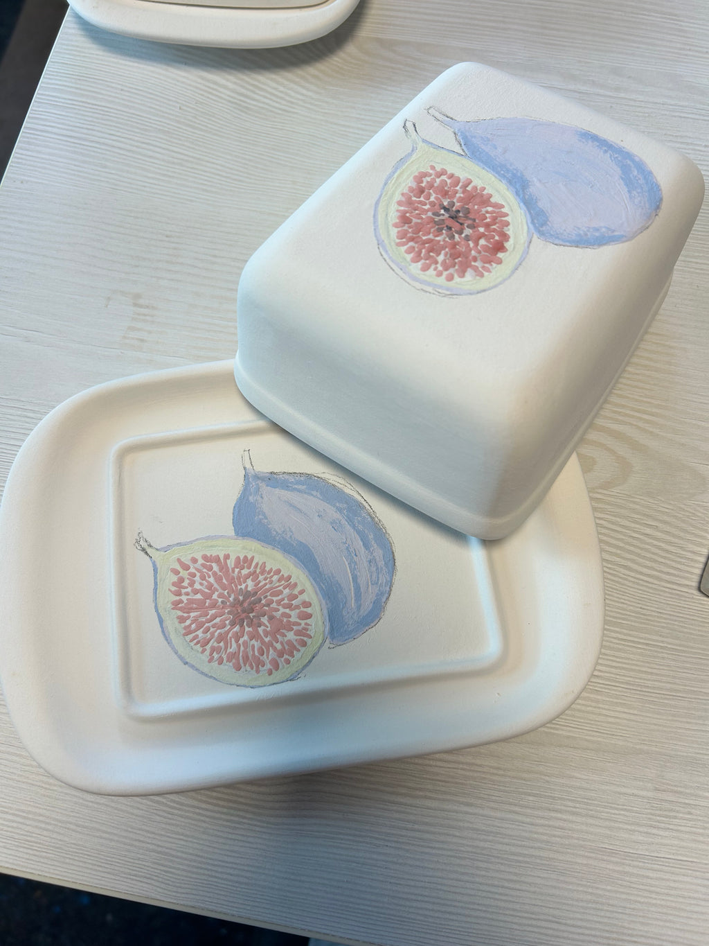 02.02. Keramik bemalen am Abend im Sahnehäubchen in Metzingen