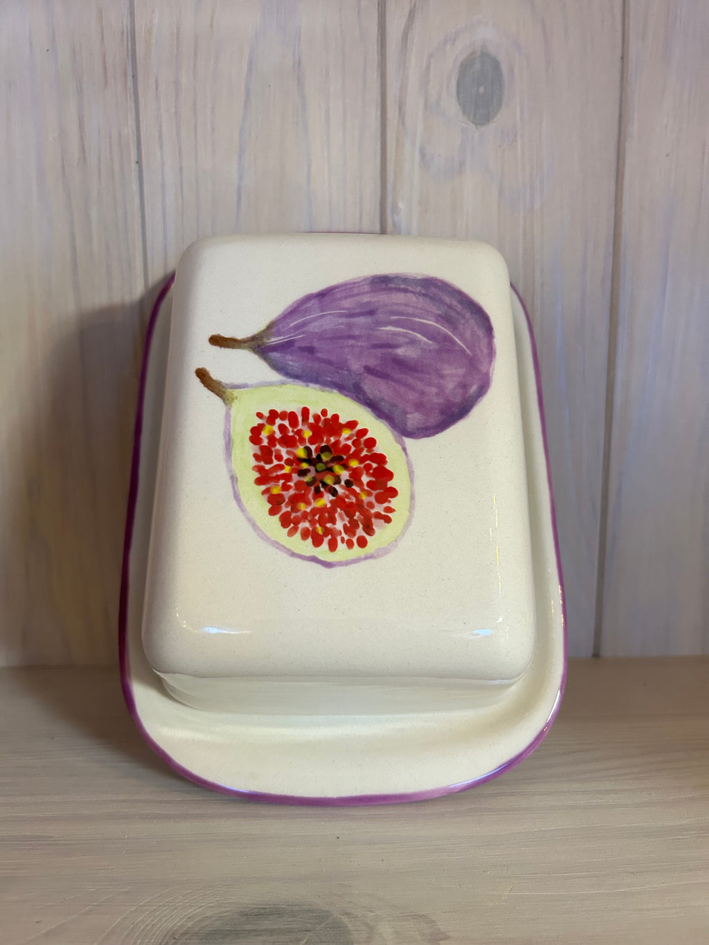 Butterschale Feigen - auf Bestellung gefertigt