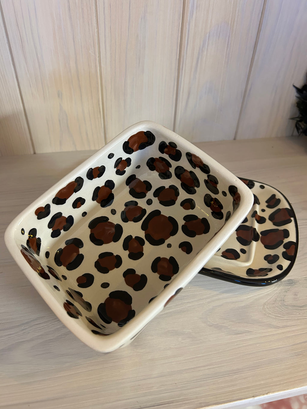 Butterschale Animal Print - auf Bestellung gefertigt