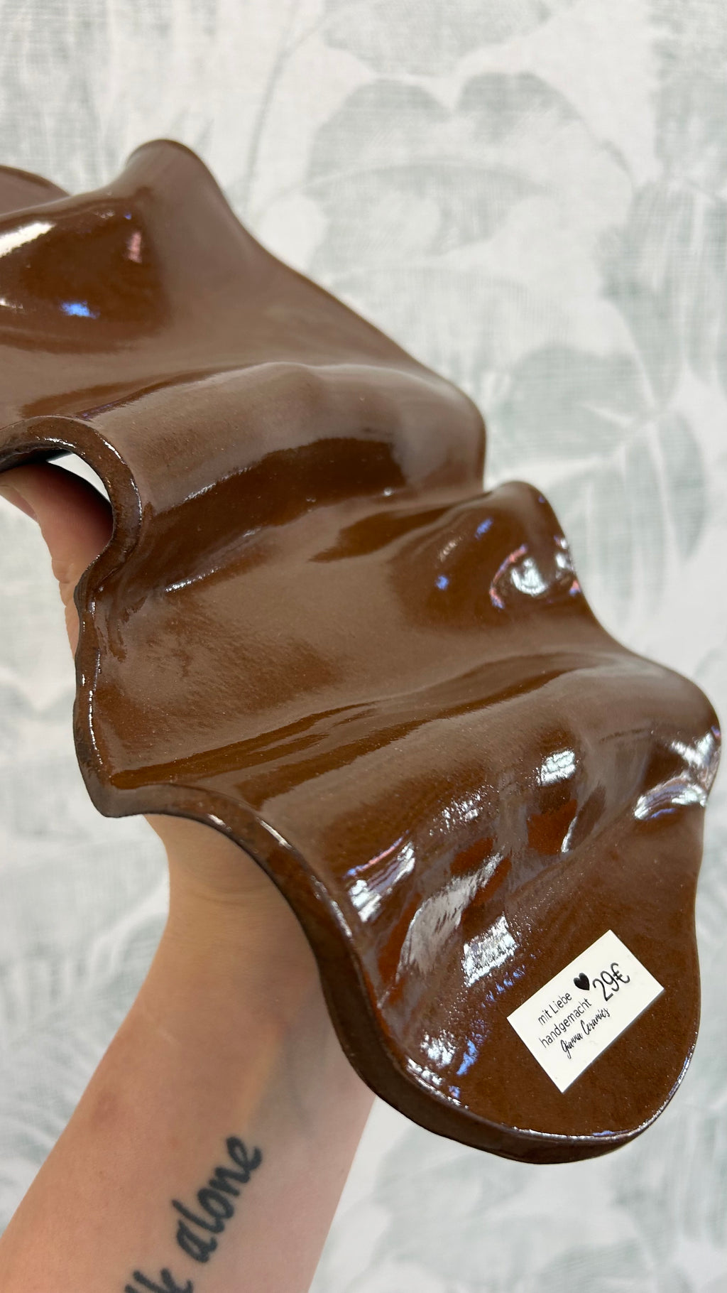Gianna Ceramics handgemachte Vesperplatte 1