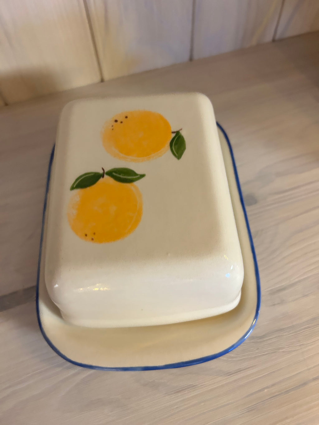 Butterschale Orangen - auf Bestellung gefertigt