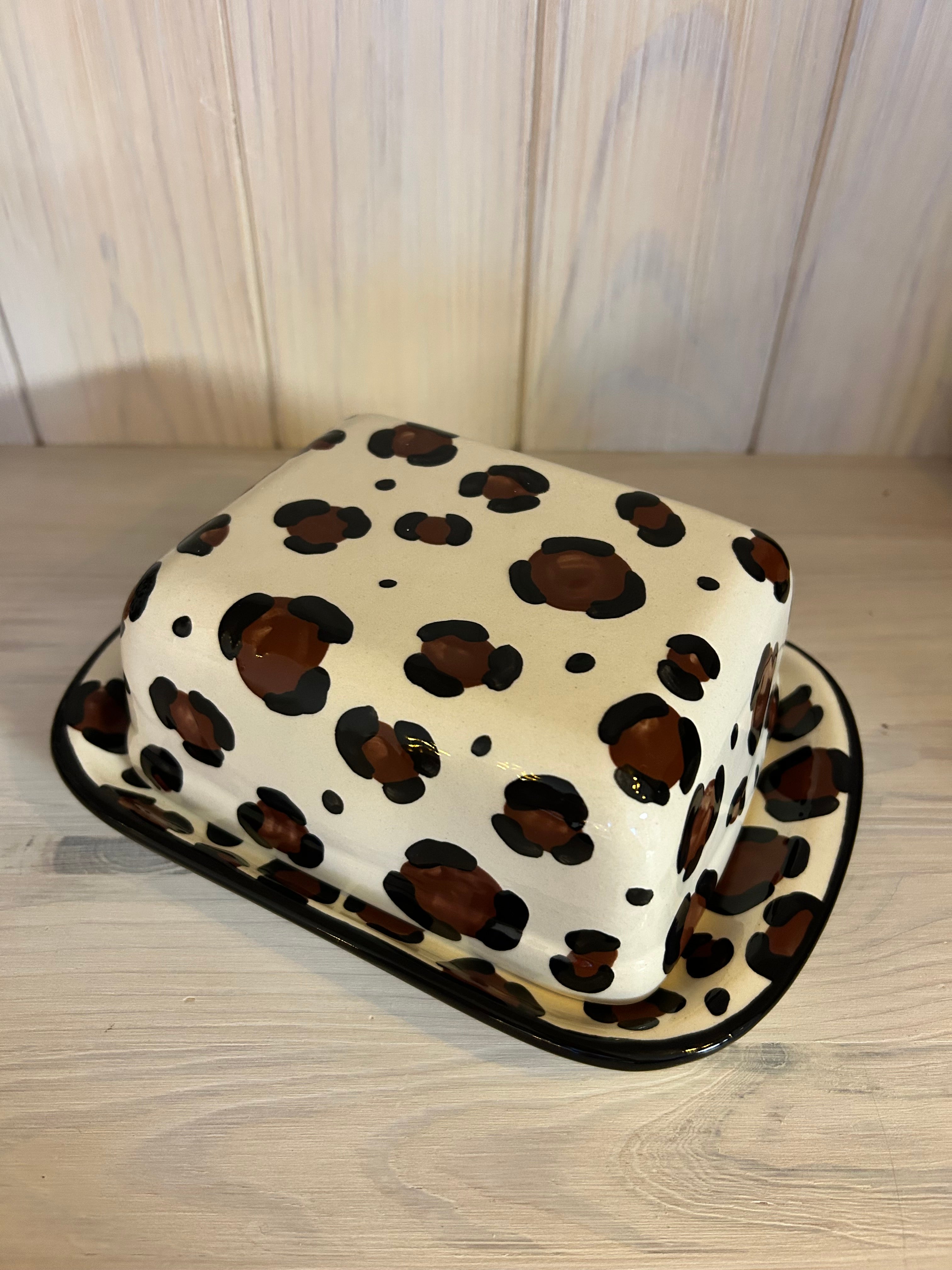 Butterschale Animal Print - auf Bestellung gefertigt