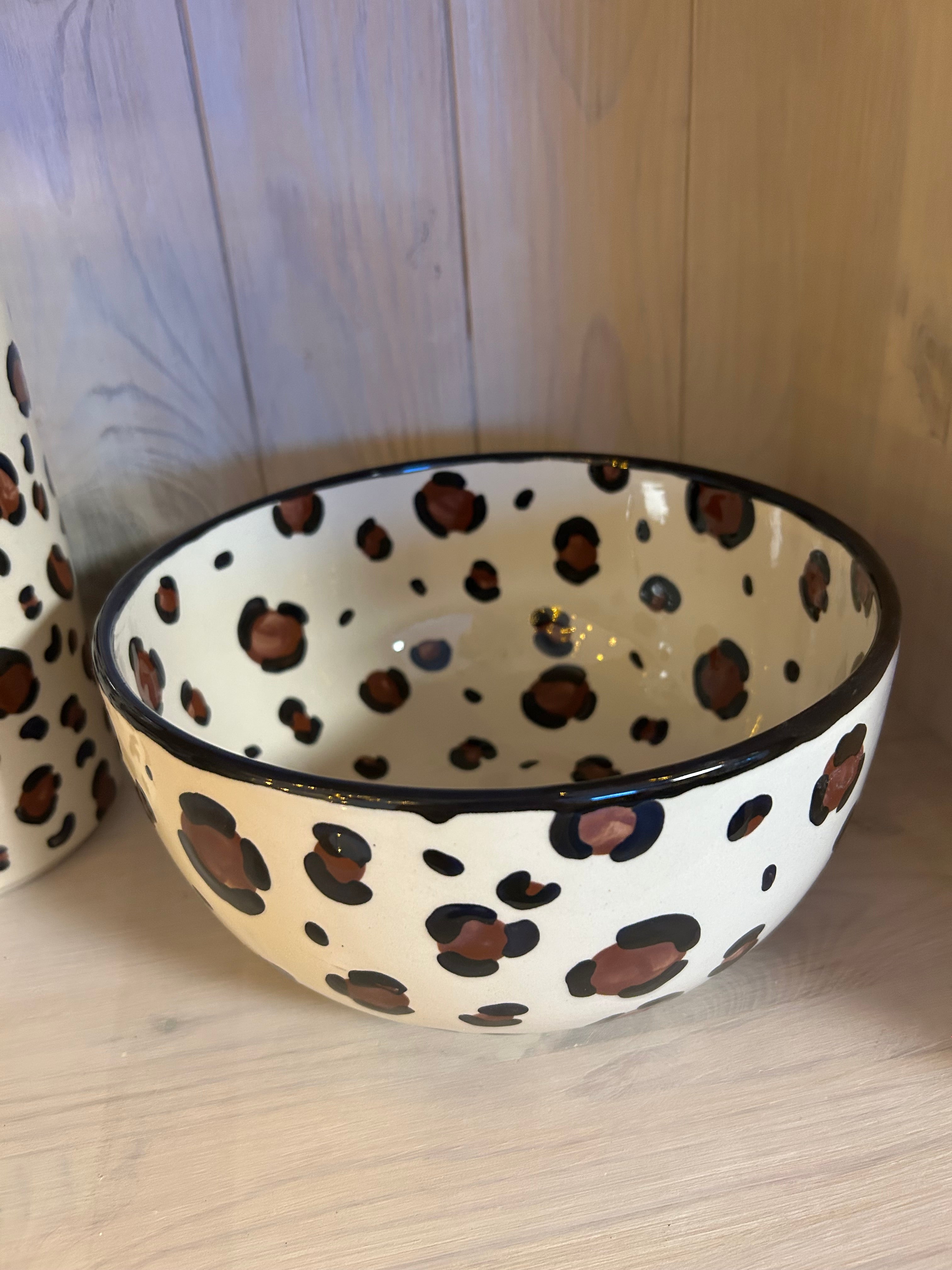 Salatschale Animal Print - auf Bestellung gefertigt