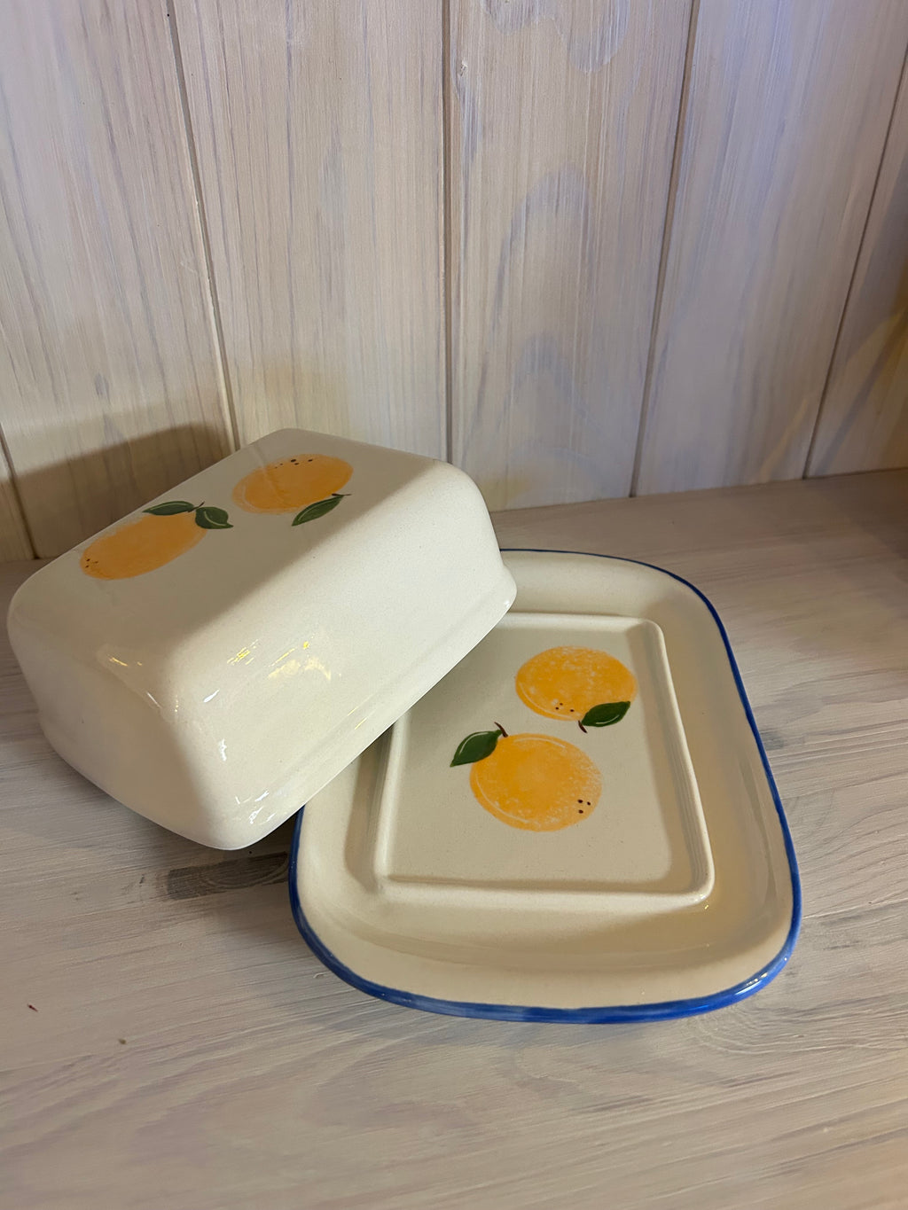 Butterschale Orangen - auf Bestellung gefertigt