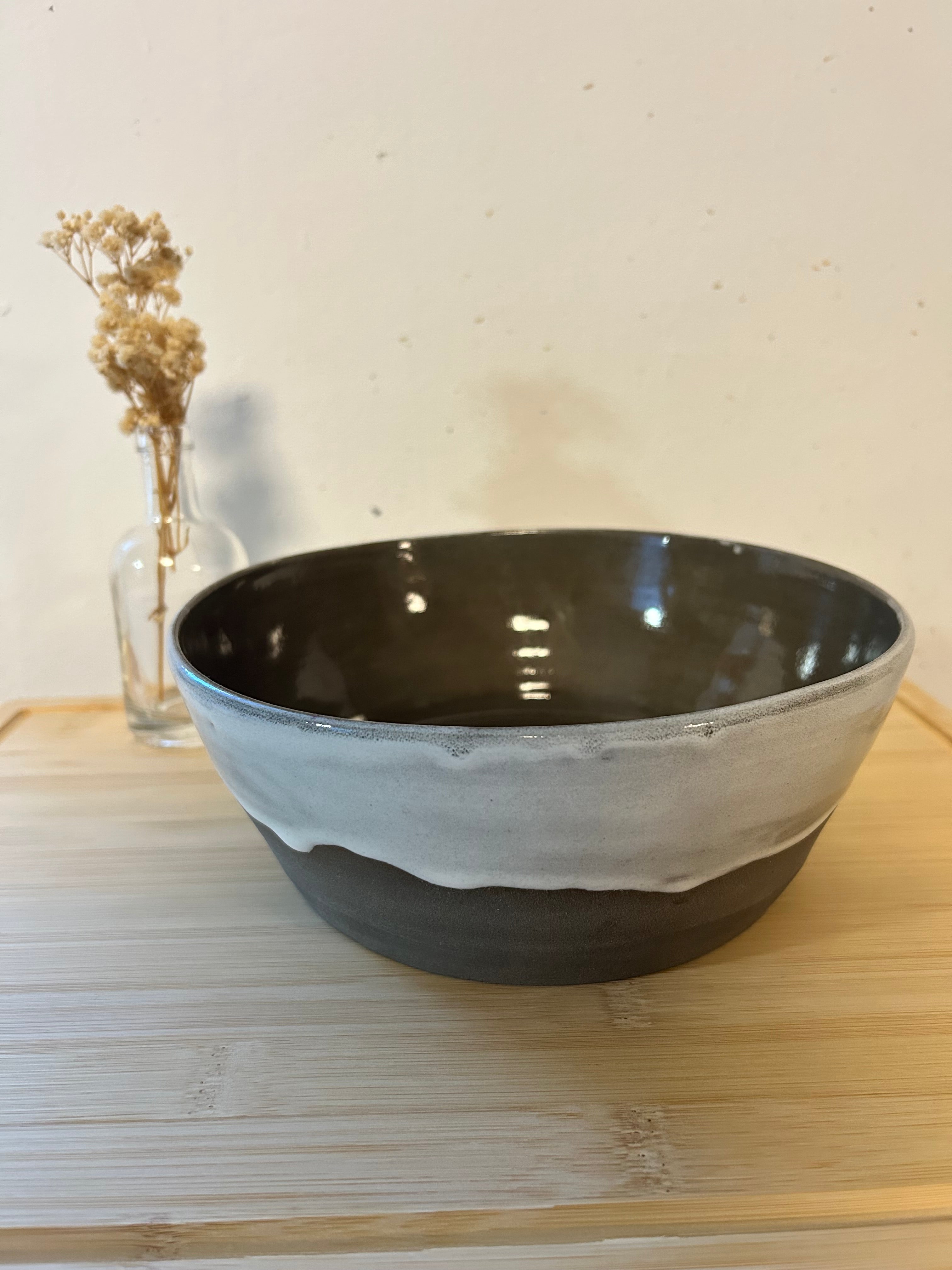 Salatschale Steinzeug