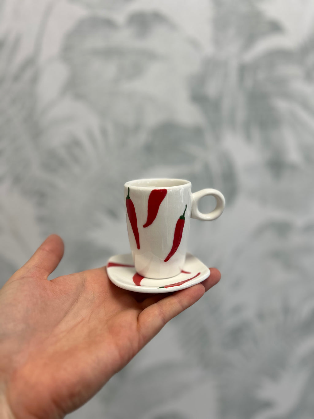 Gianna Ceramics Espressoset Chilis