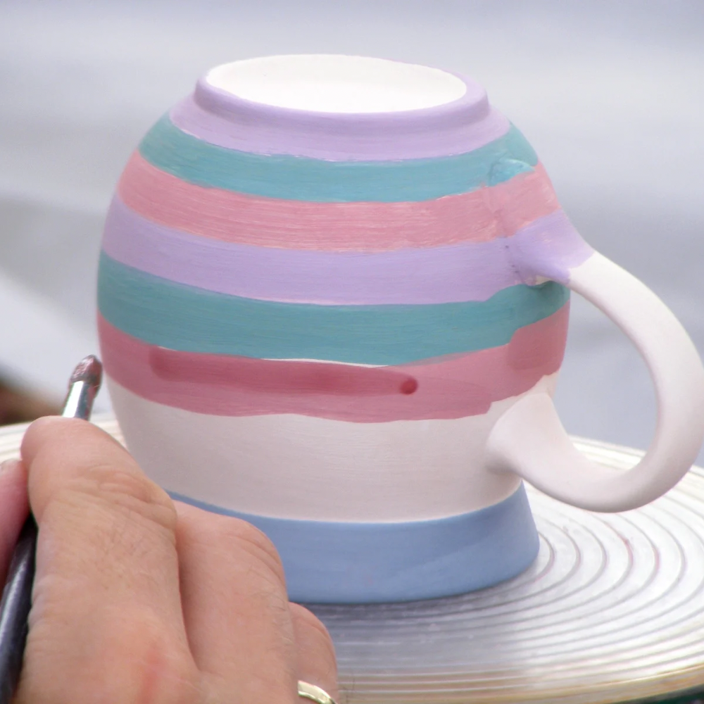 24.01. Keramik bemalen am Abend in Pliezhausen