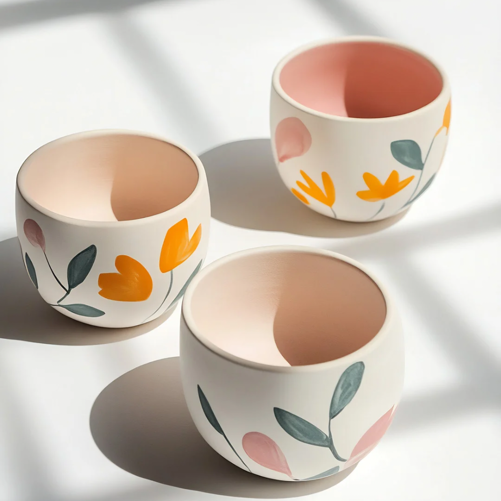 14.03. Keramik bemalen am Vormittag in Pliezhausen