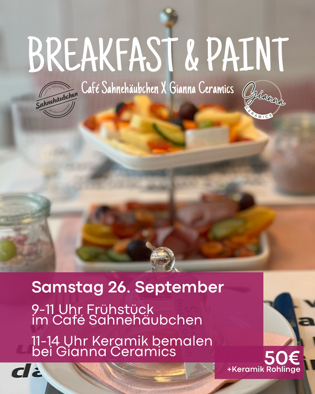 Breakfast & Paint 26.9.