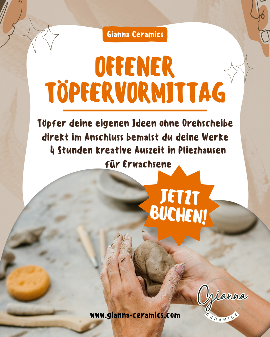 Offener Töpfervormittag 29.08.
