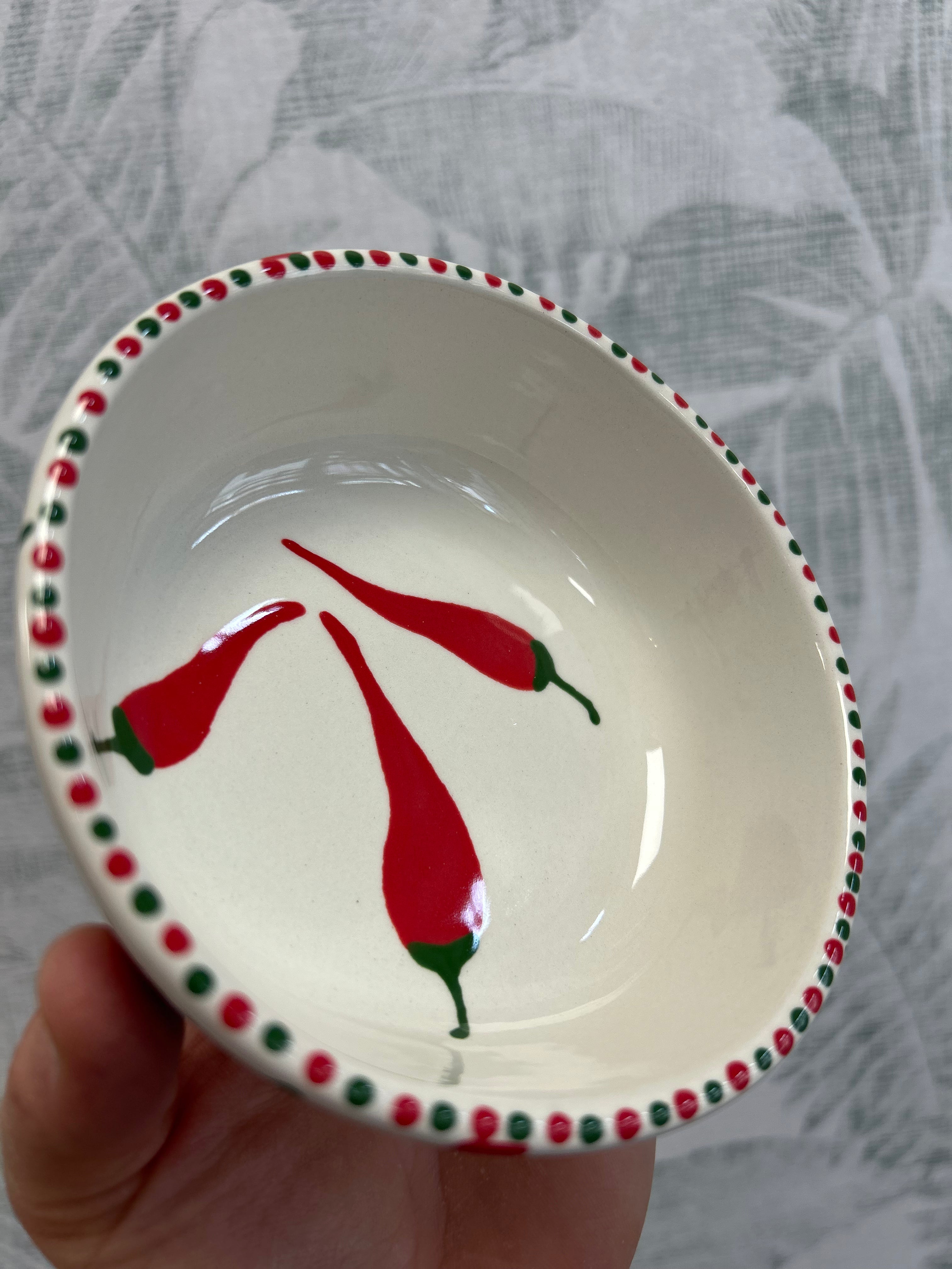 Gianna Ceramics Dipschale Chilis