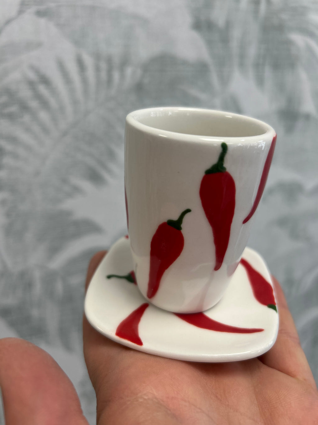 Gianna Ceramics Espressoset Chilis