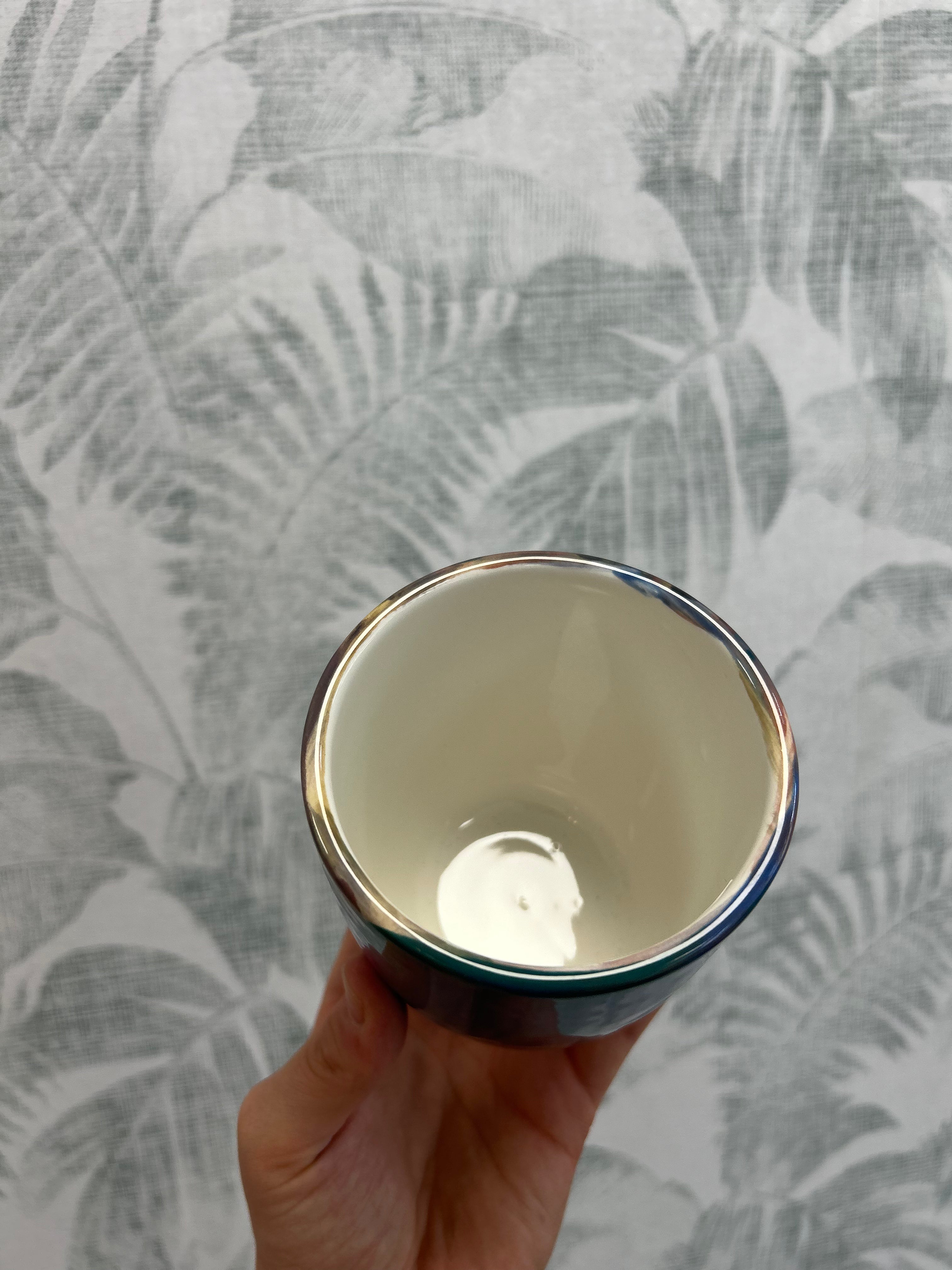 Gianna Ceramics Becher Marmor dunkel