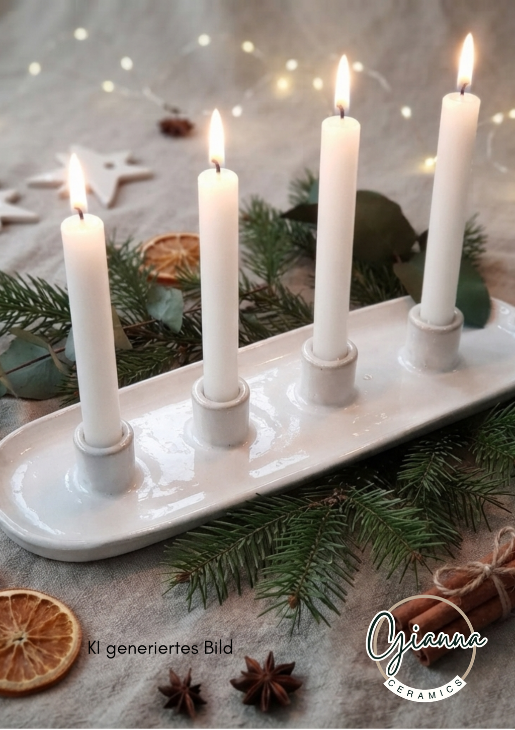 Adventskranz töpfern 06.11.