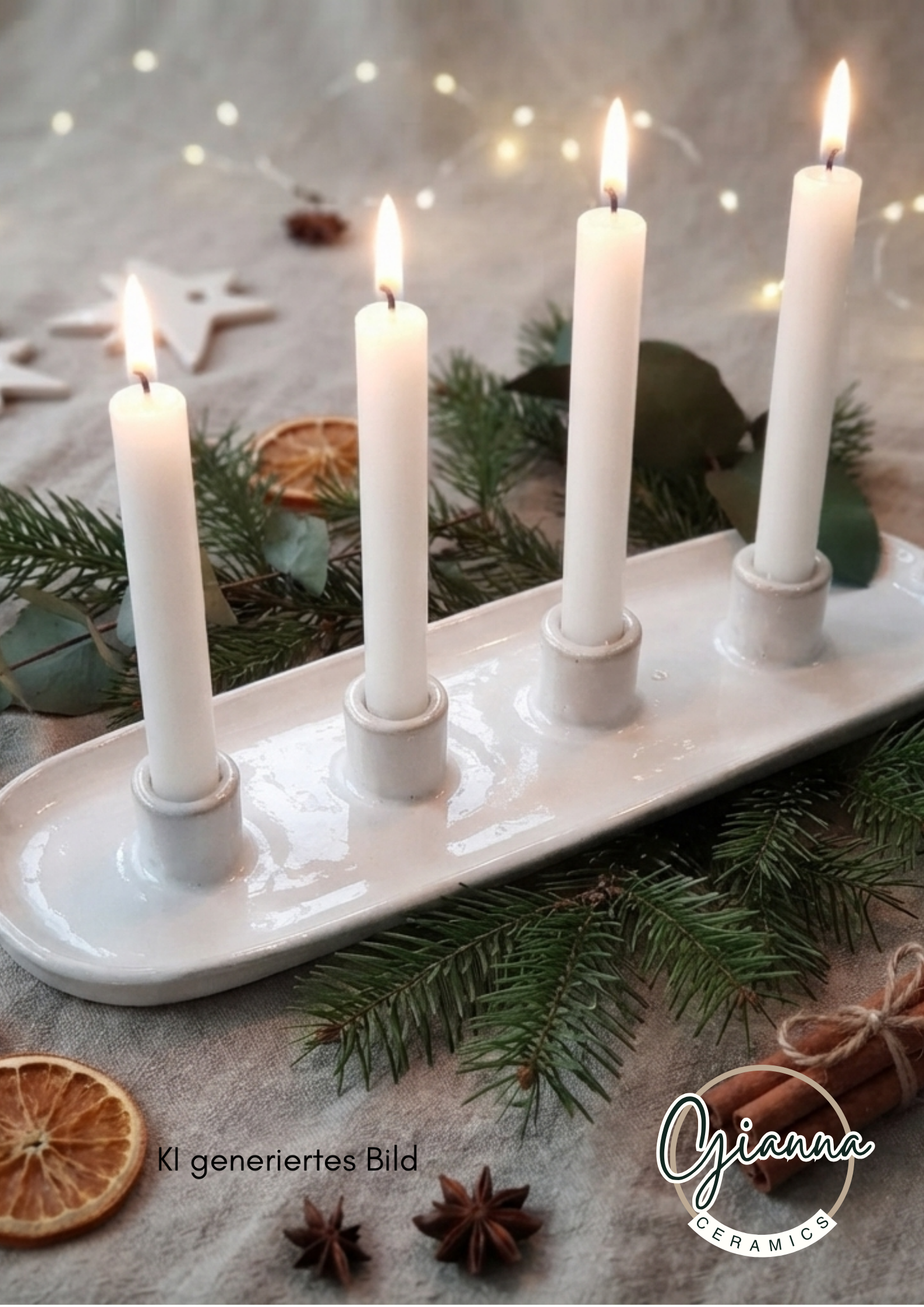 Adventskranz töpfern 06.11.