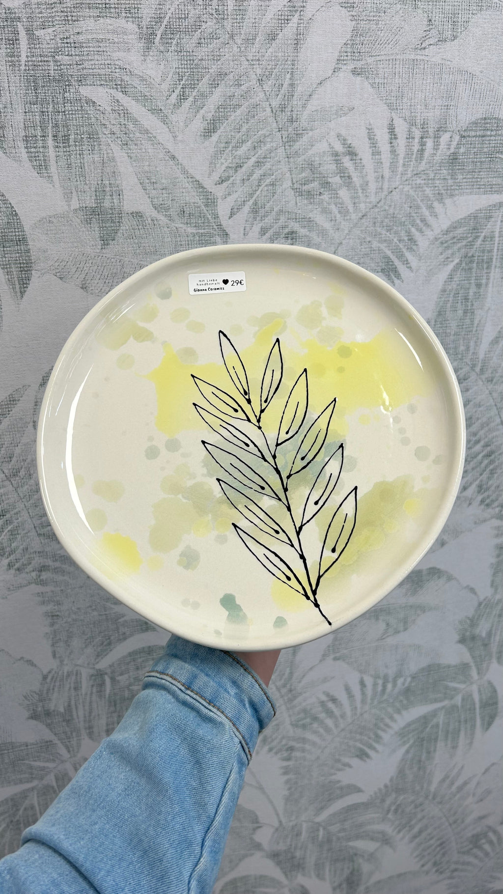 Gianna Ceramics Dinnerteller Blatt
