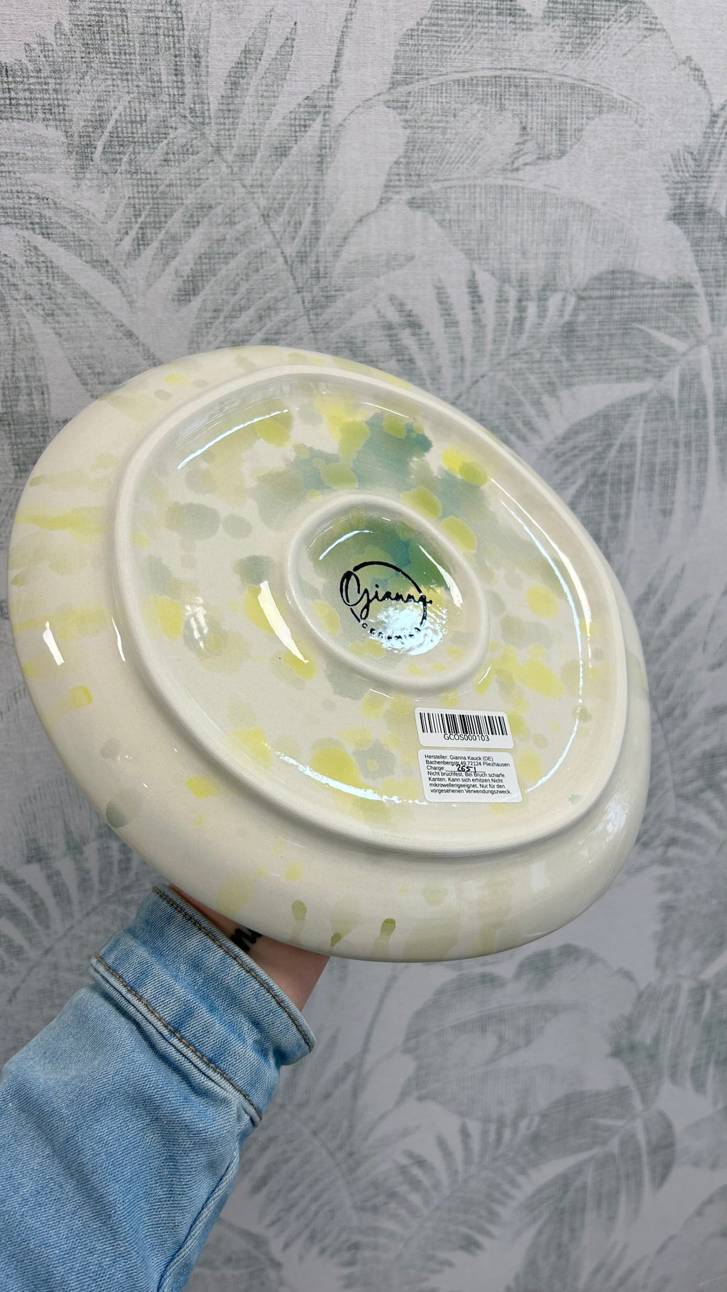Gianna Ceramics Dinnerteller Blatt