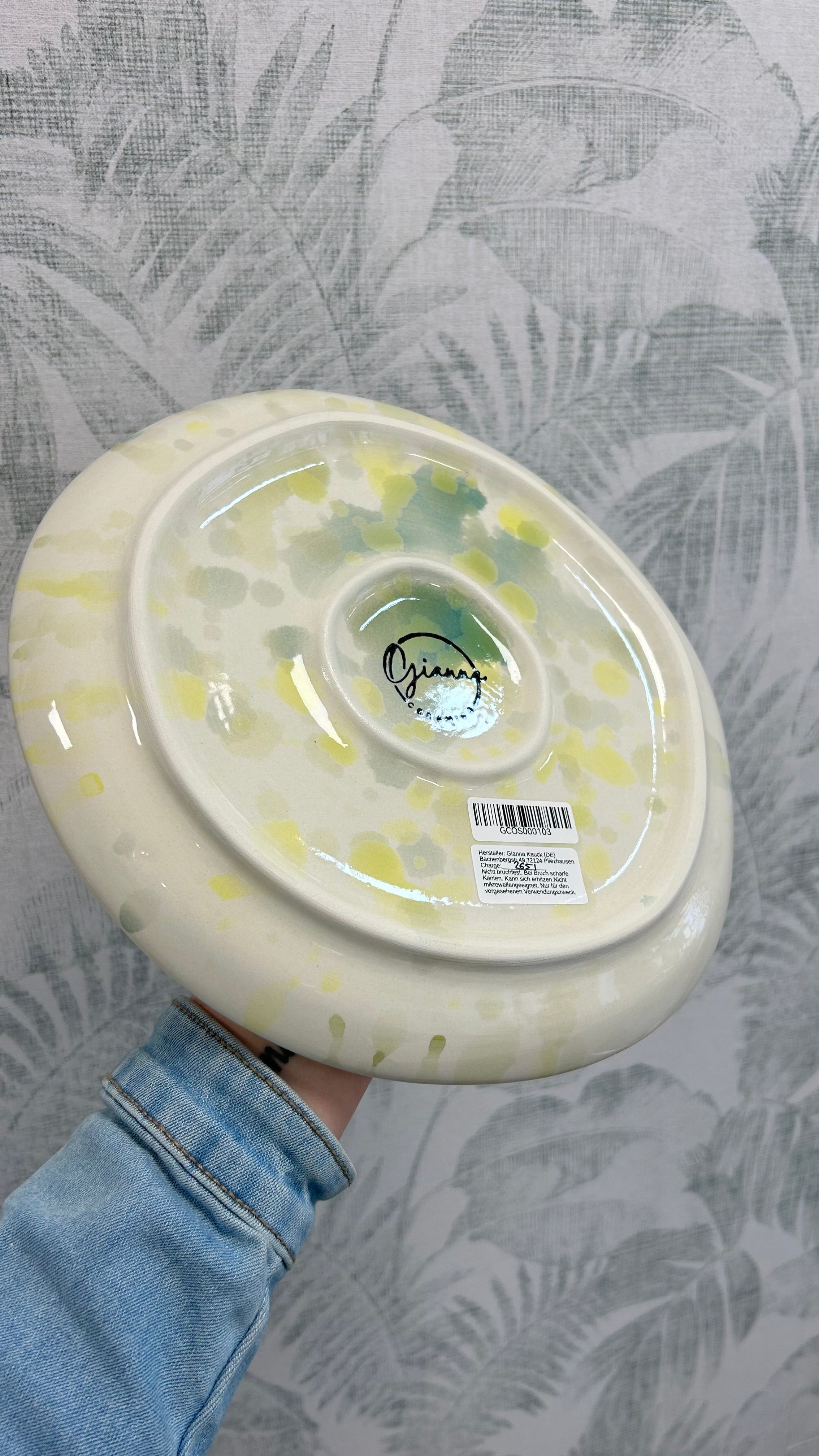Gianna Ceramics Dinnerteller Blatt