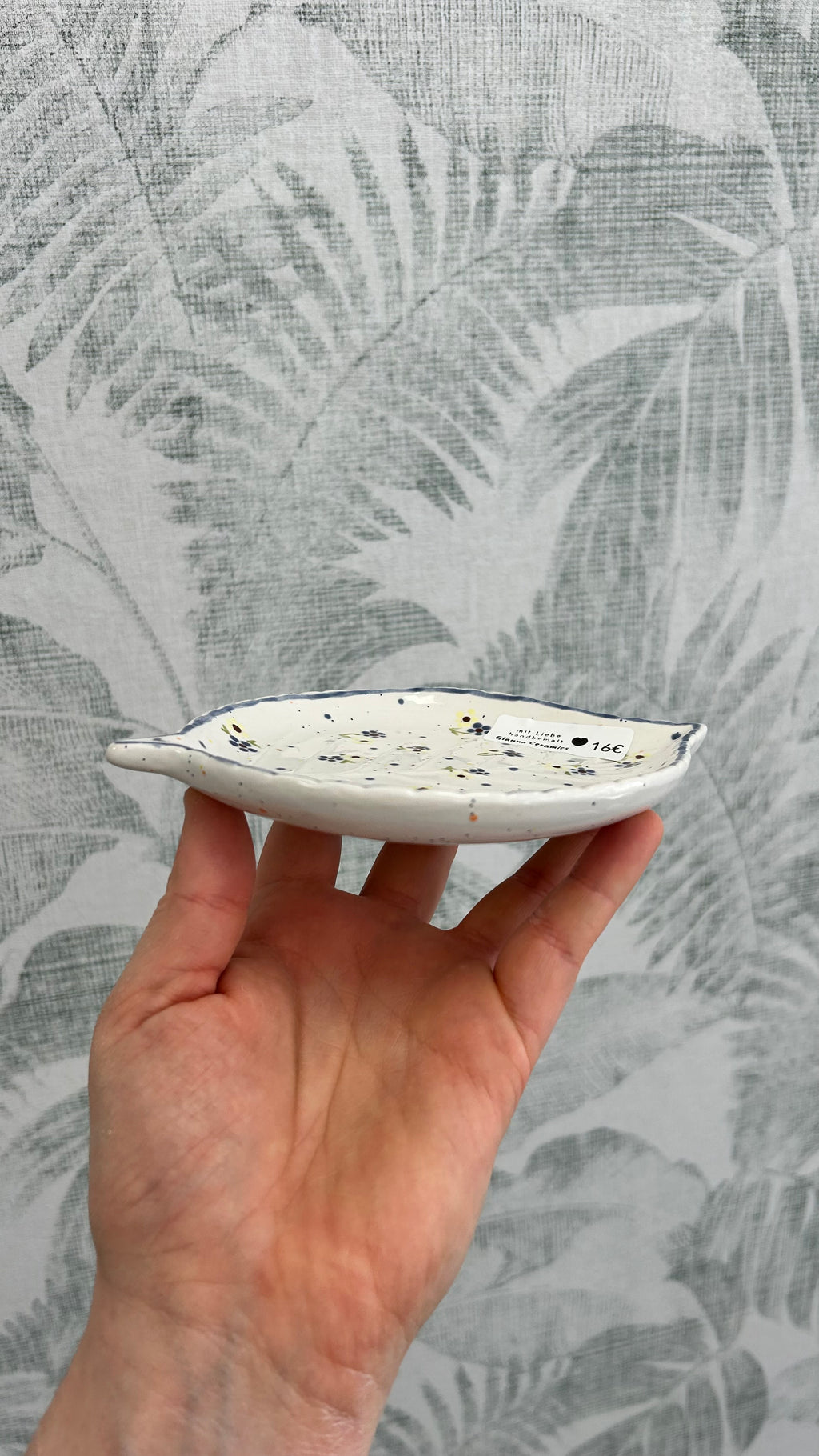 Gianna Ceramics Seifenschale Blatt