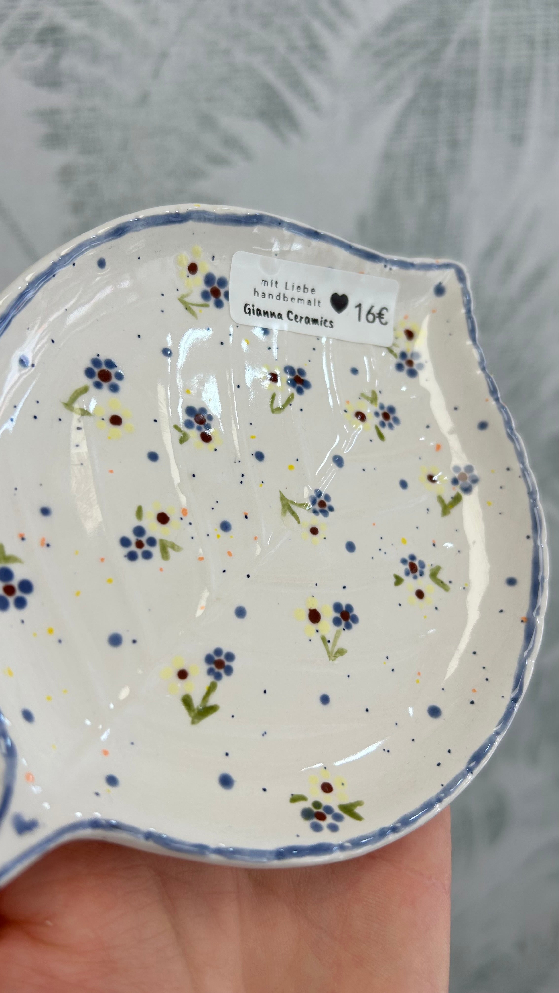 Gianna Ceramics Seifenschale Blatt