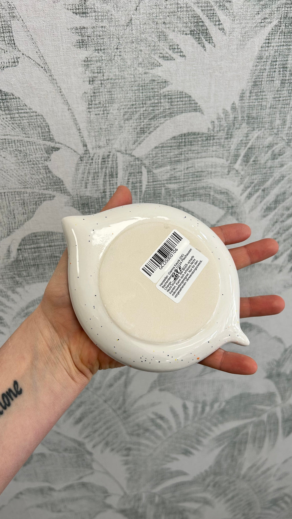 Gianna Ceramics Seifenschale Blatt