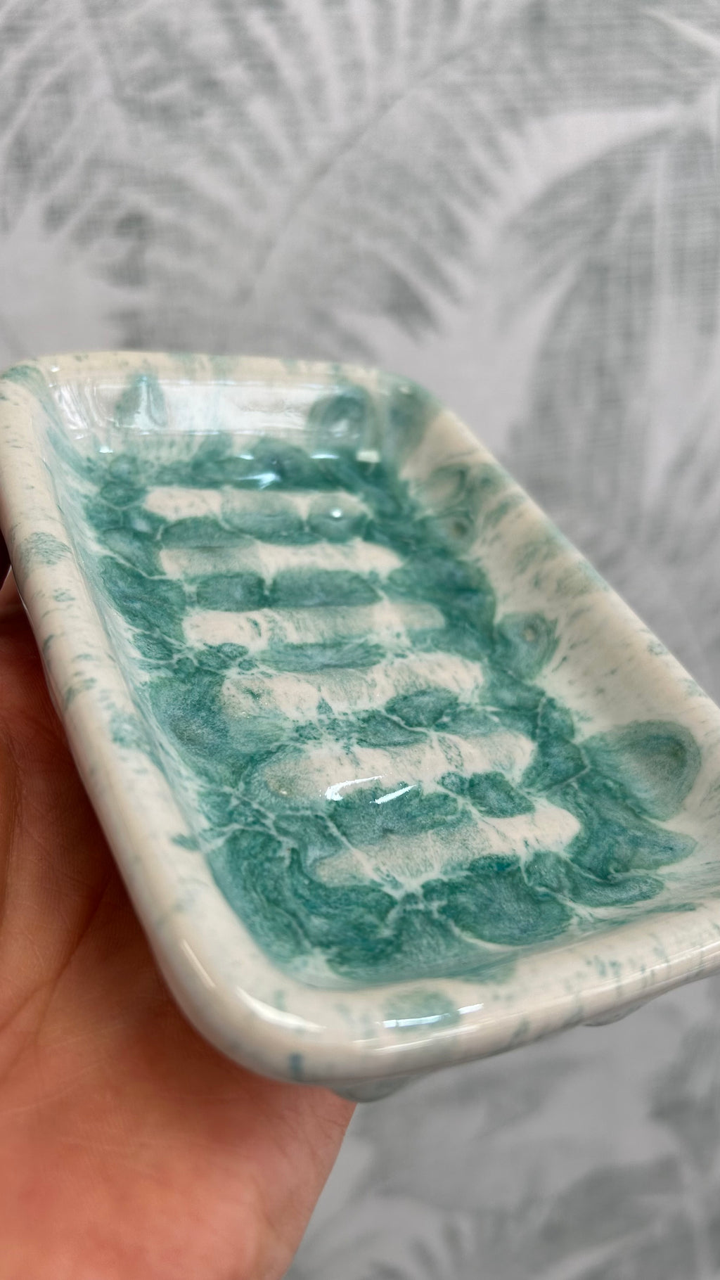 Gianna Ceramics Seifenschale blaue Grotte