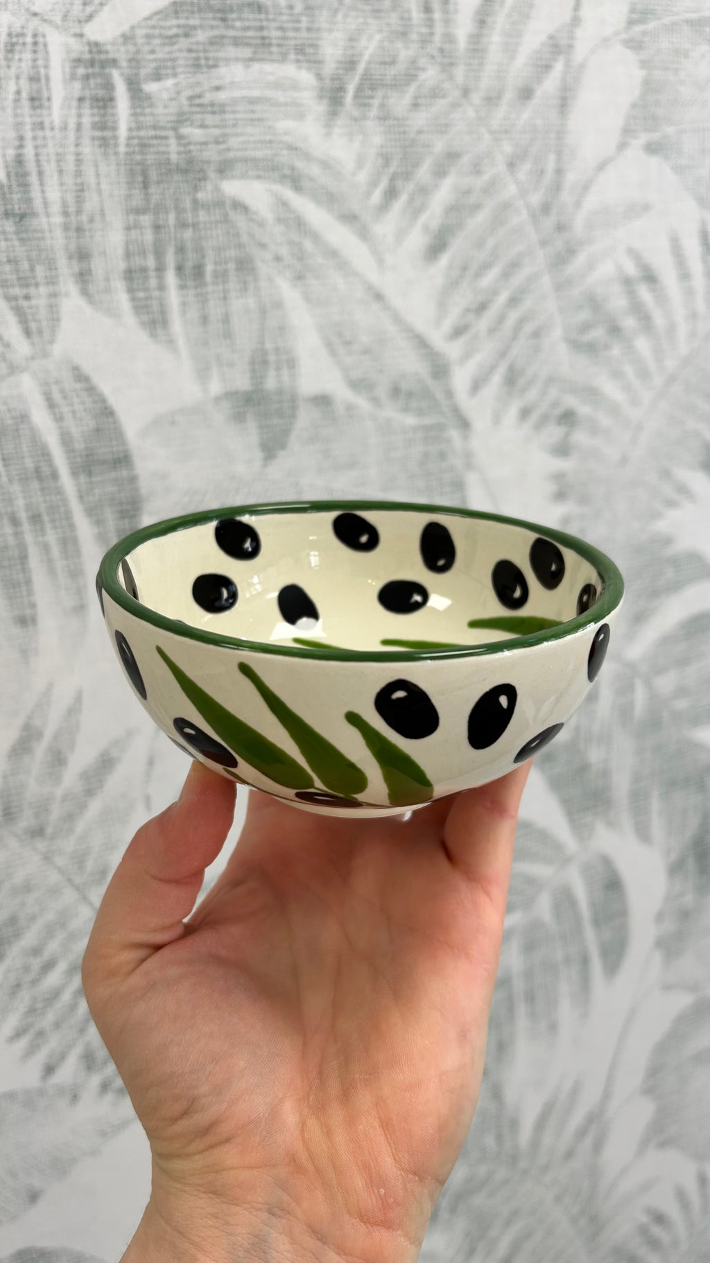 Gianna Ceramics Dipschale Oliven