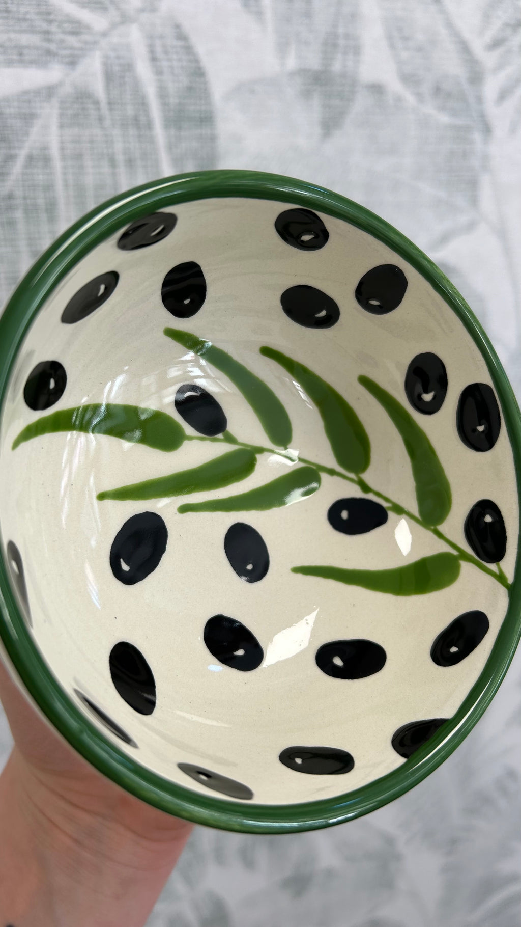 Gianna Ceramics Dipschale Oliven