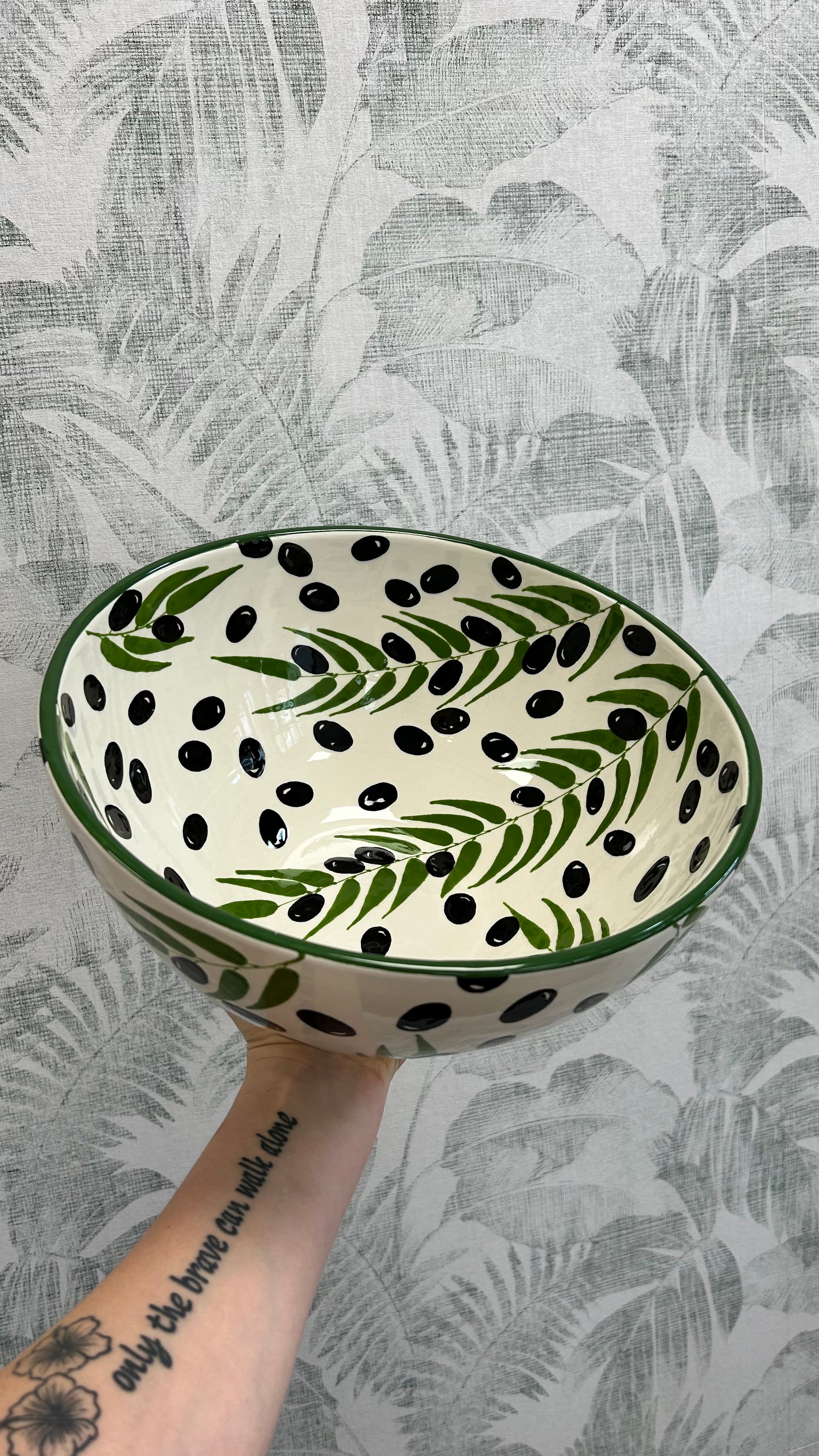 Gianna Ceramics Big Family Schale Oliven