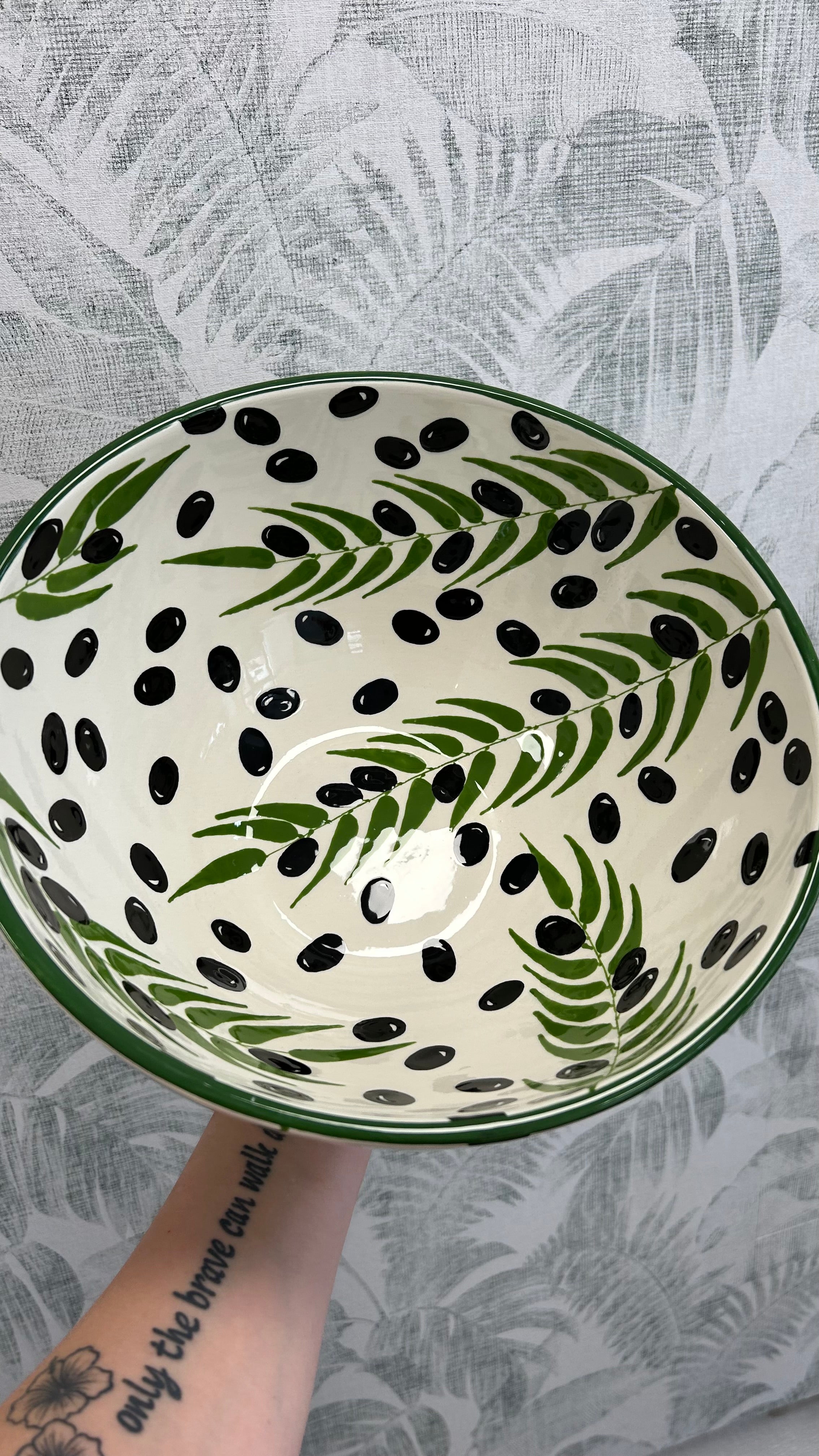 Gianna Ceramics Big Family Schale Oliven