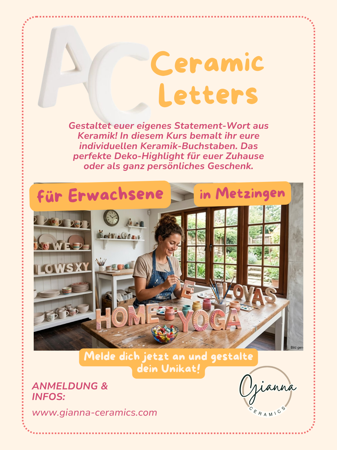 Ceramic Letters