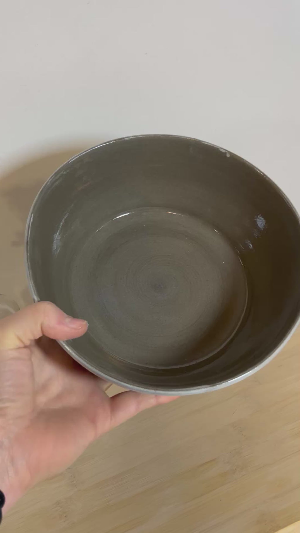 Salatschale Steinzeug